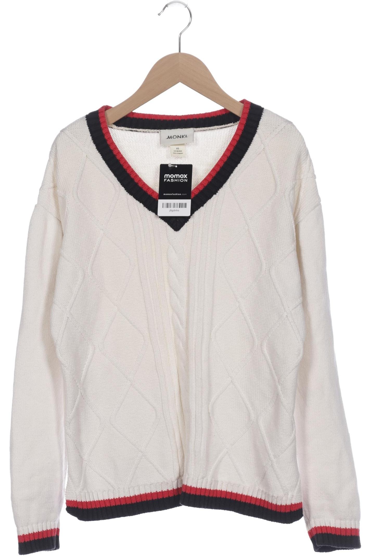 

Monki Damen Pullover, weiß, Gr. 34