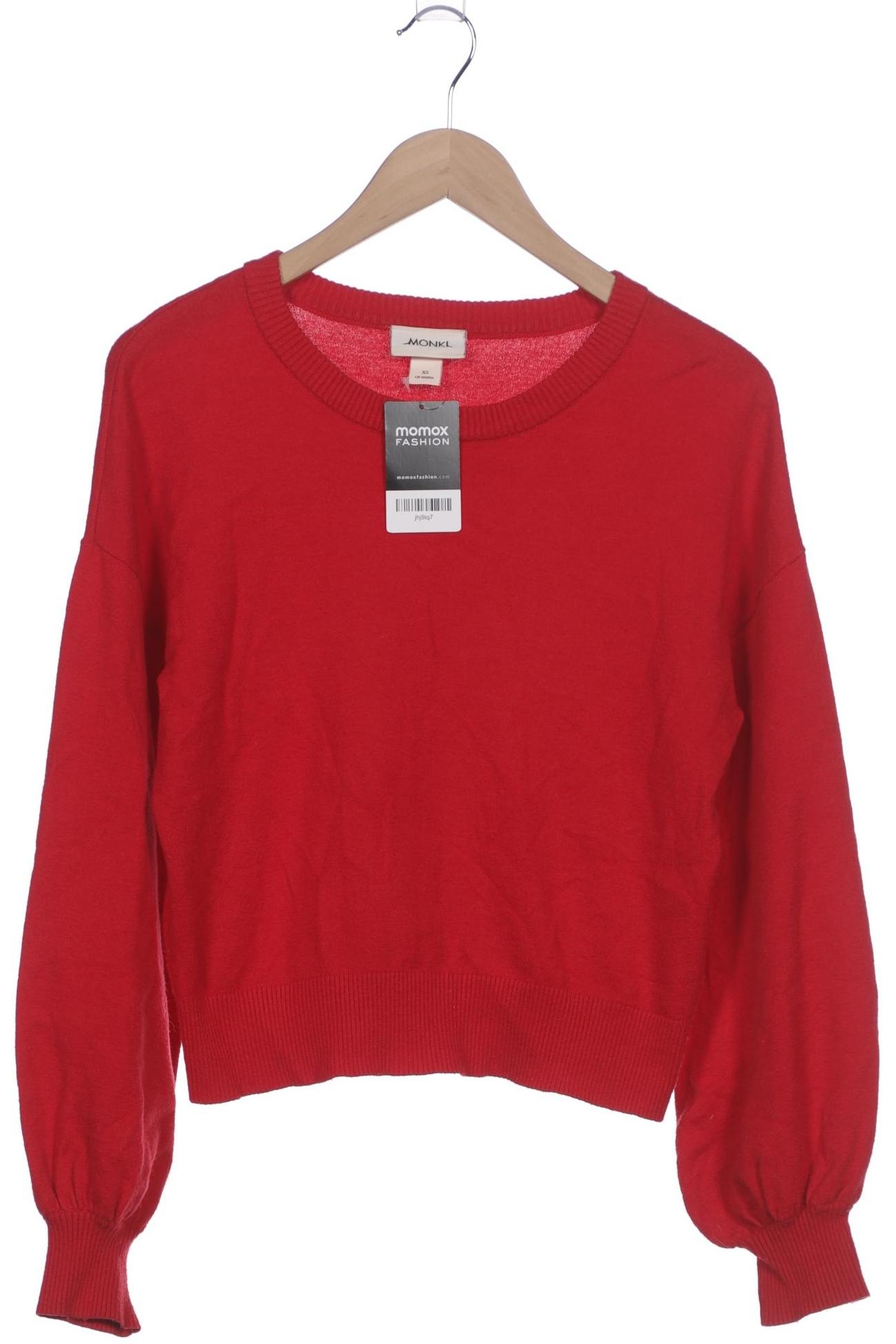 

Monki Damen Pullover, rot, Gr. 34