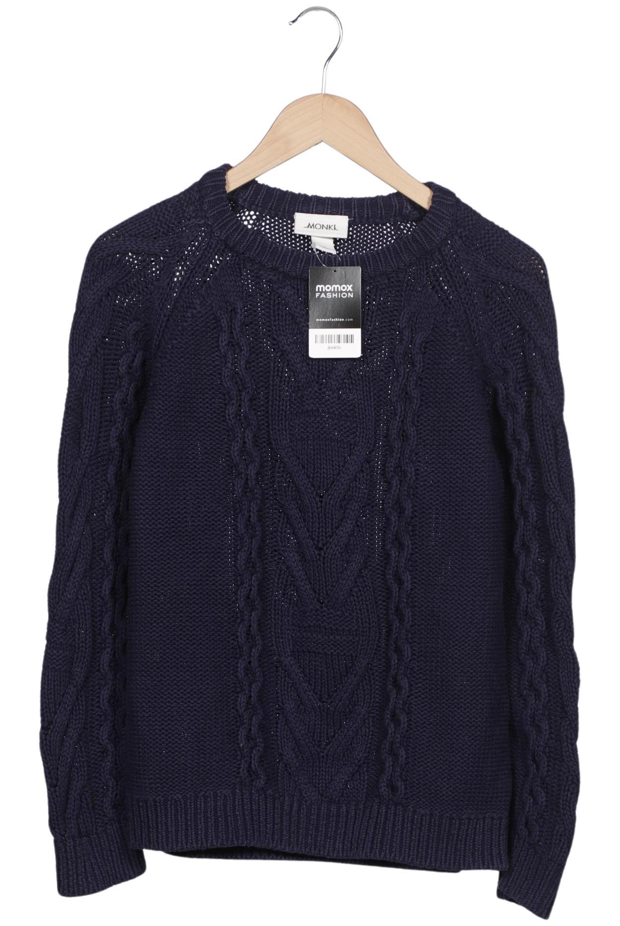 

Monki Damen Pullover, blau, Gr. 36