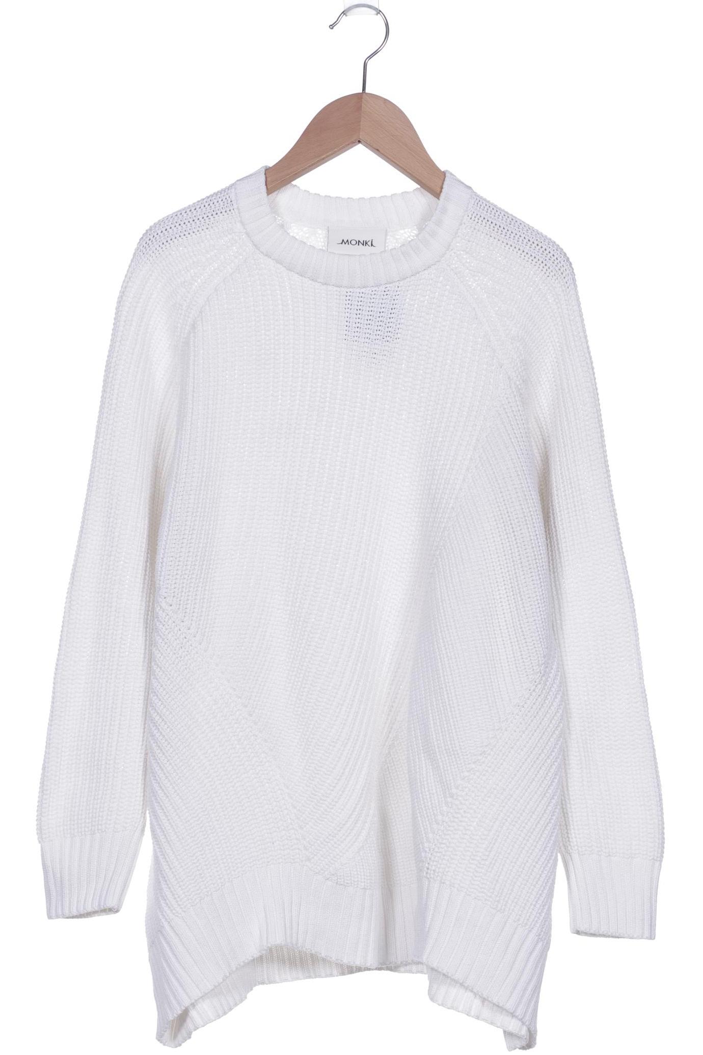 

MONKI Damen Pullover, cremeweiß