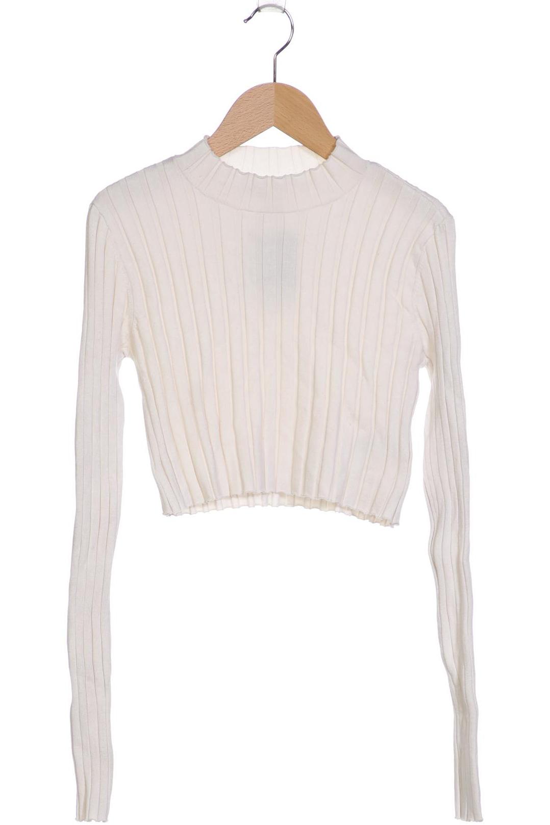 

Monki Damen Pullover, weiß, Gr. 34