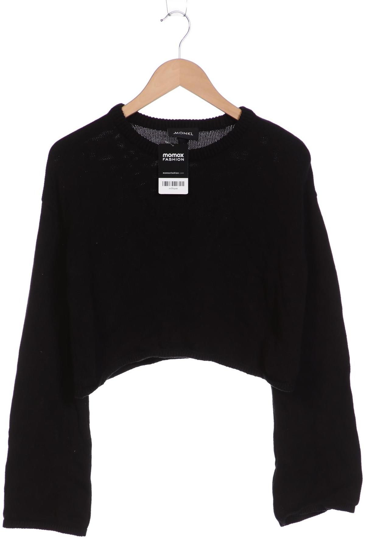 

MONKI Damen Pullover, schwarz