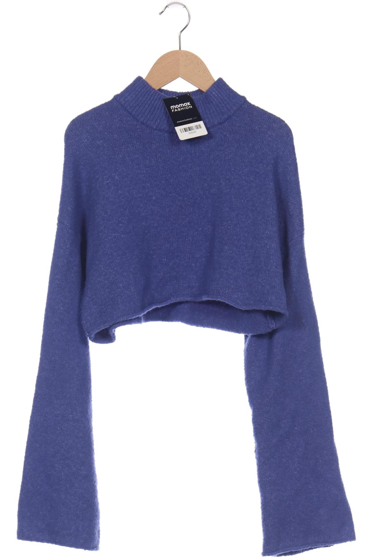 

Monki Damen Pullover, blau, Gr. 34