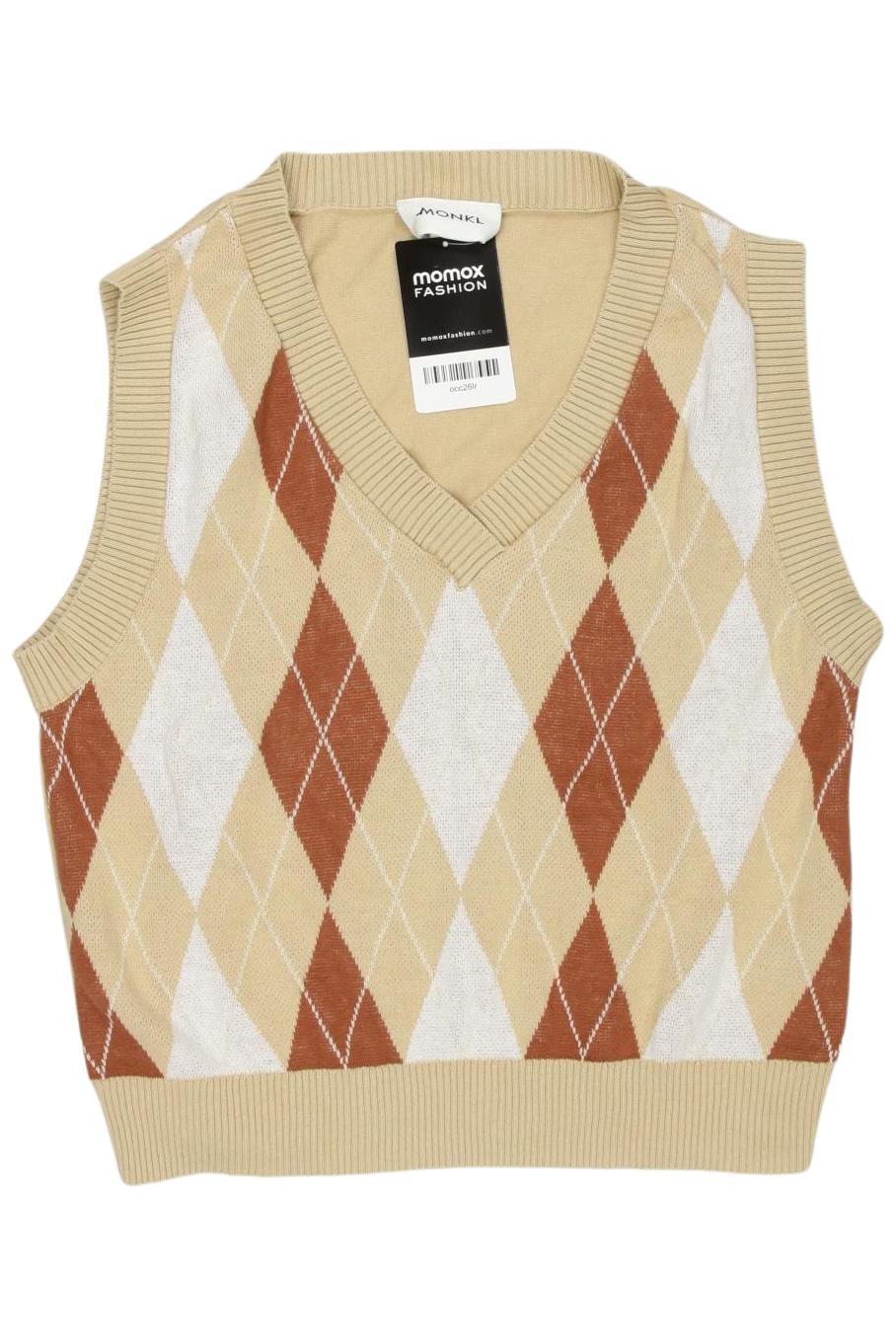

Monki Damen Pullover, beige, Gr. 38