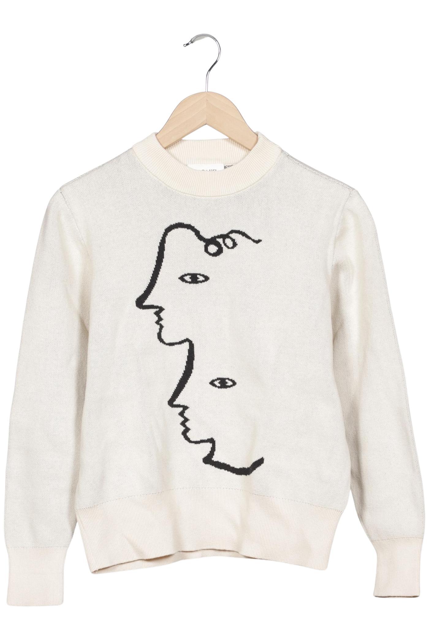 

Monki Damen Pullover, cremeweiß, Gr. 36