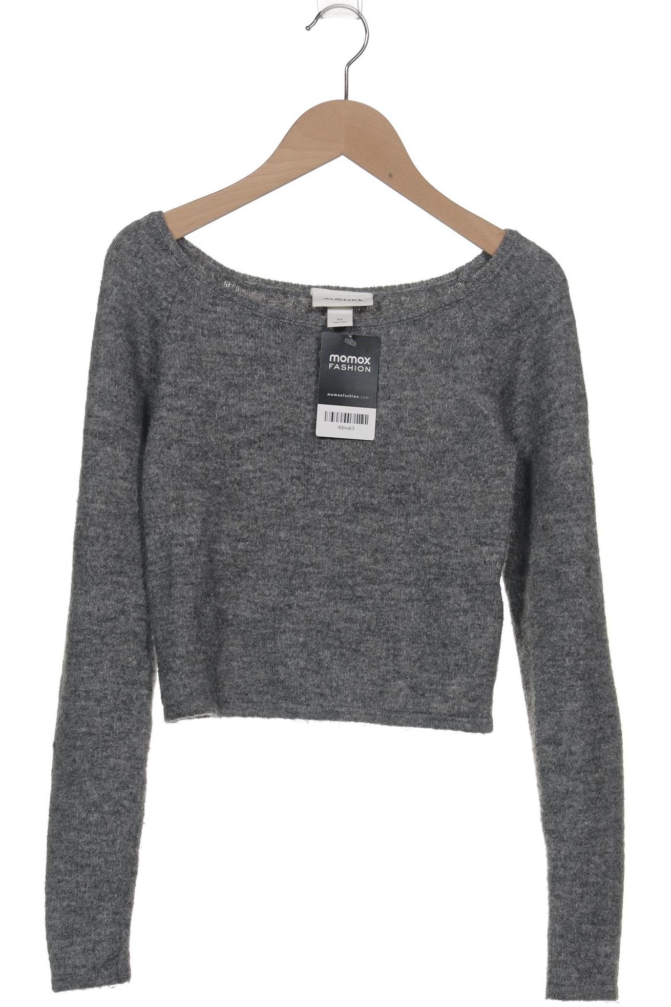 

Monki Damen Pullover, grau, Gr. 34