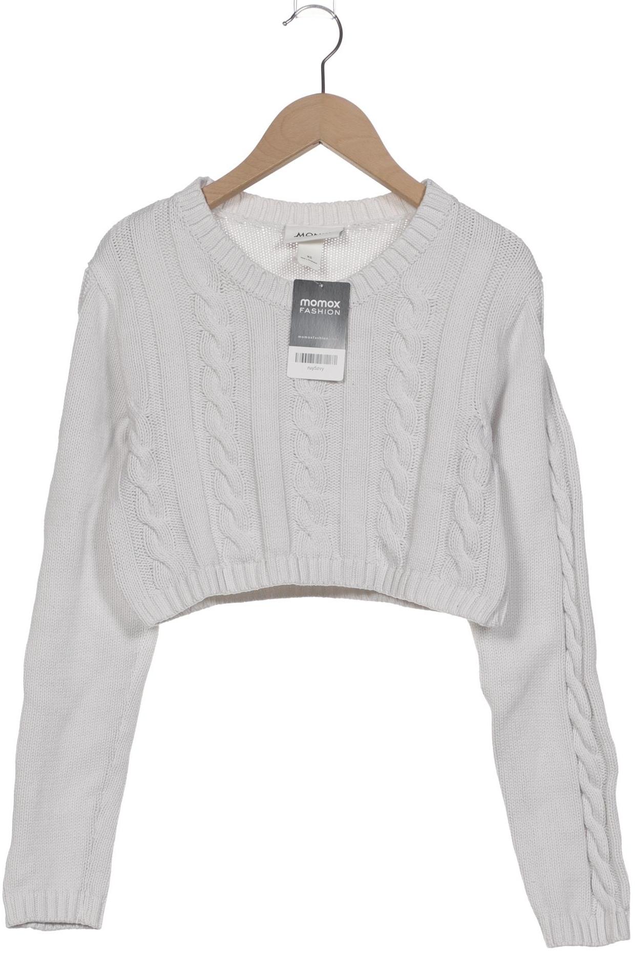 

Monki Damen Pullover, weiß, Gr. 34