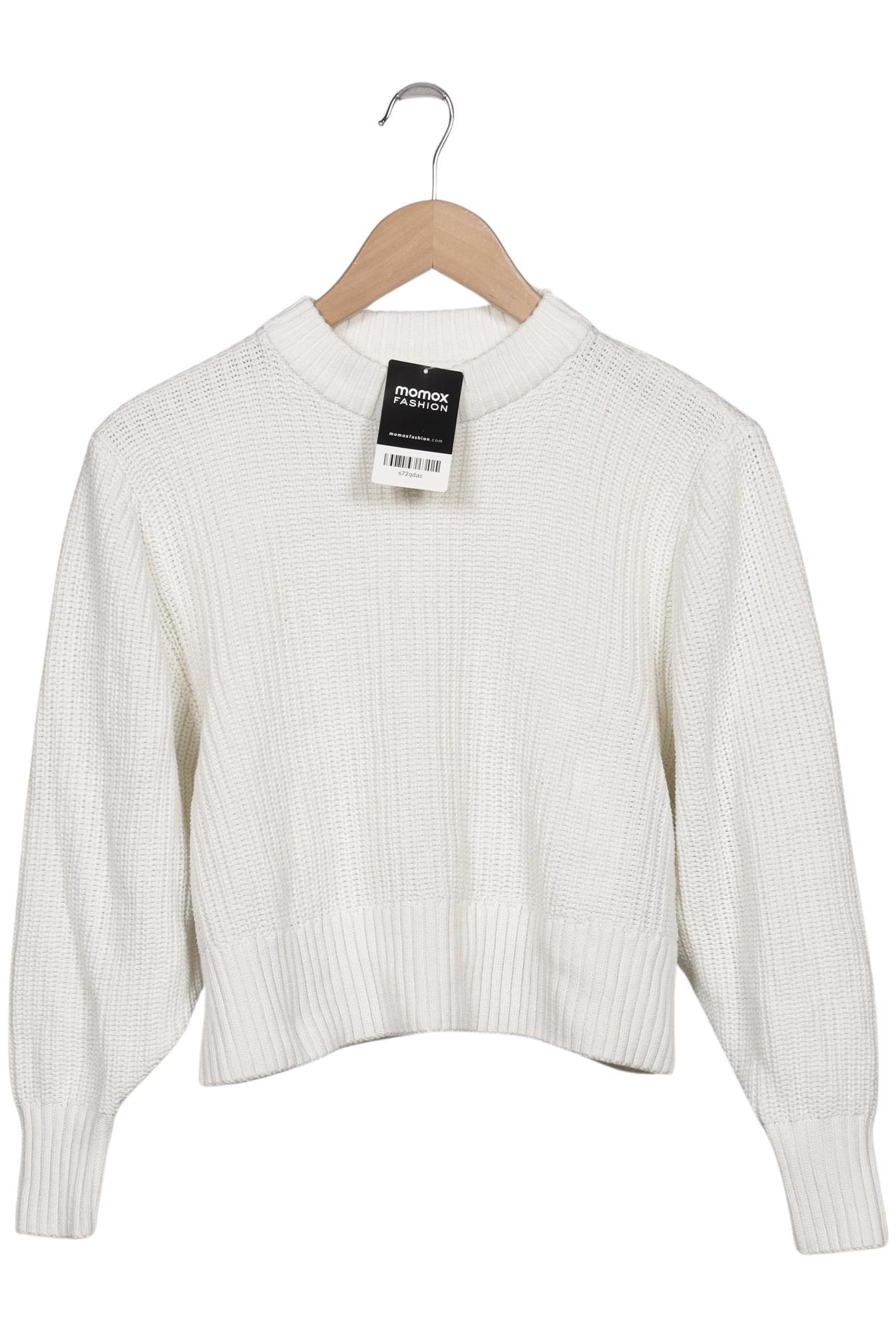 

Monki Damen Pullover, weiß, Gr. 34