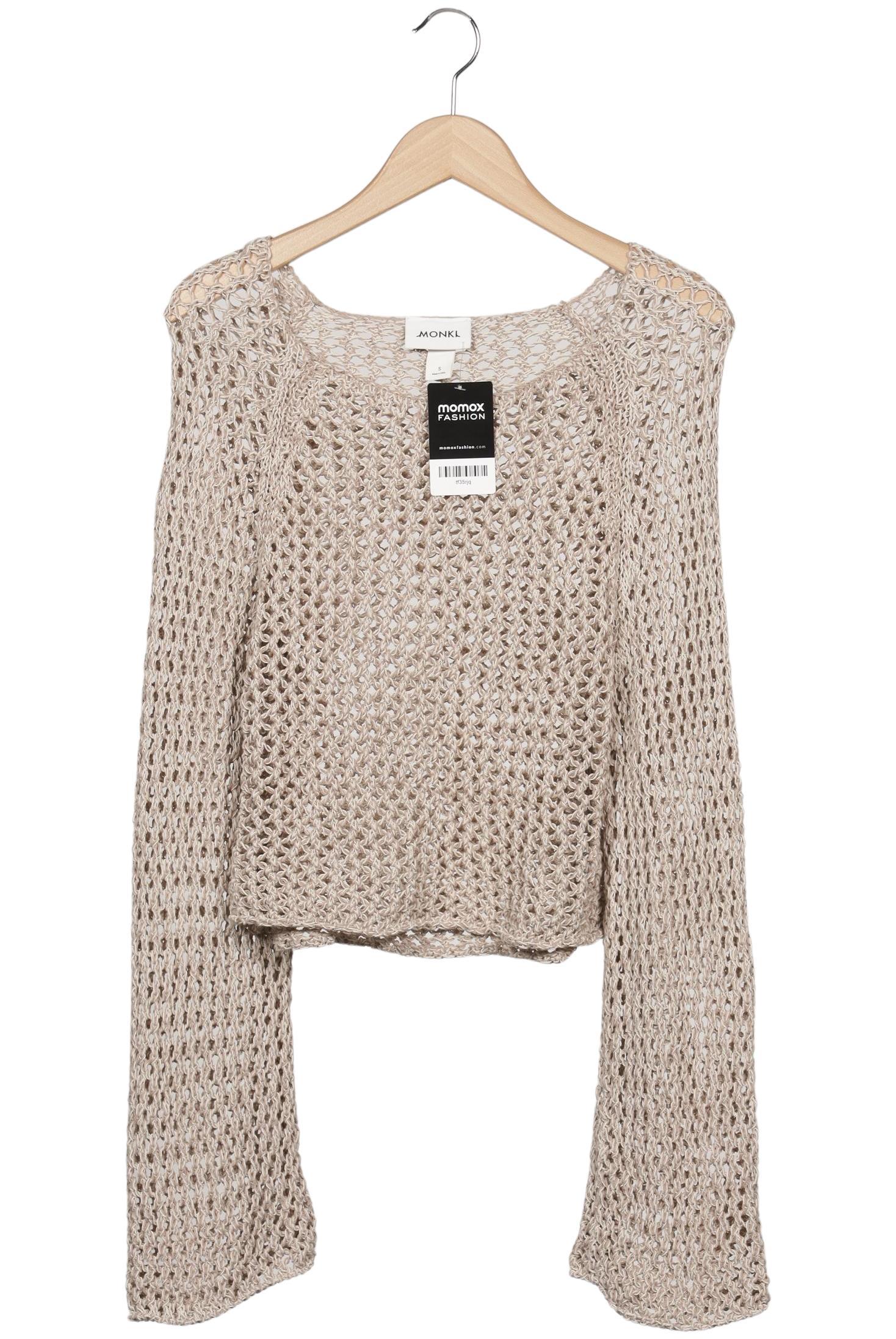 

Monki Damen Pullover, beige, Gr. 36