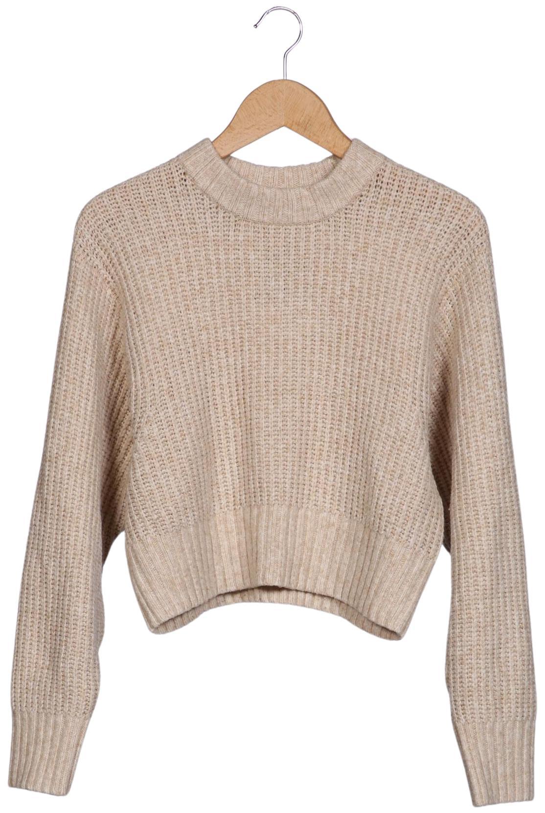 

Monki Damen Pullover, beige, Gr. 32