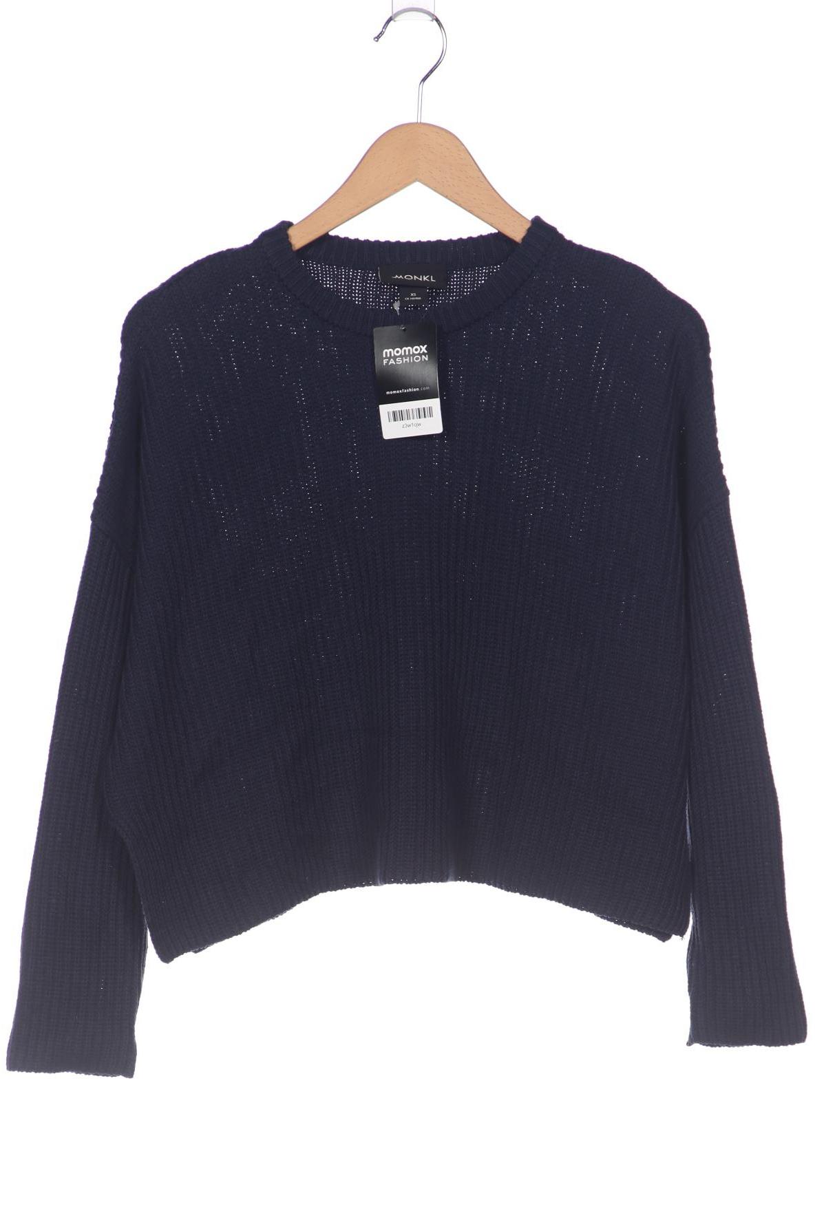 

Monki Damen Pullover, marineblau, Gr. 34