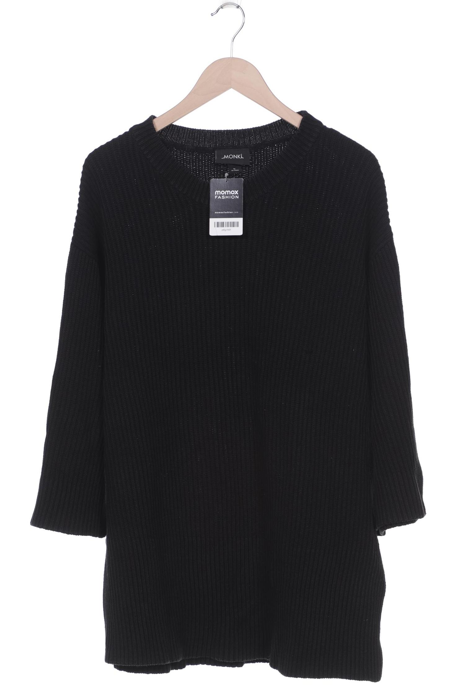 

MONKI Damen Pullover, schwarz