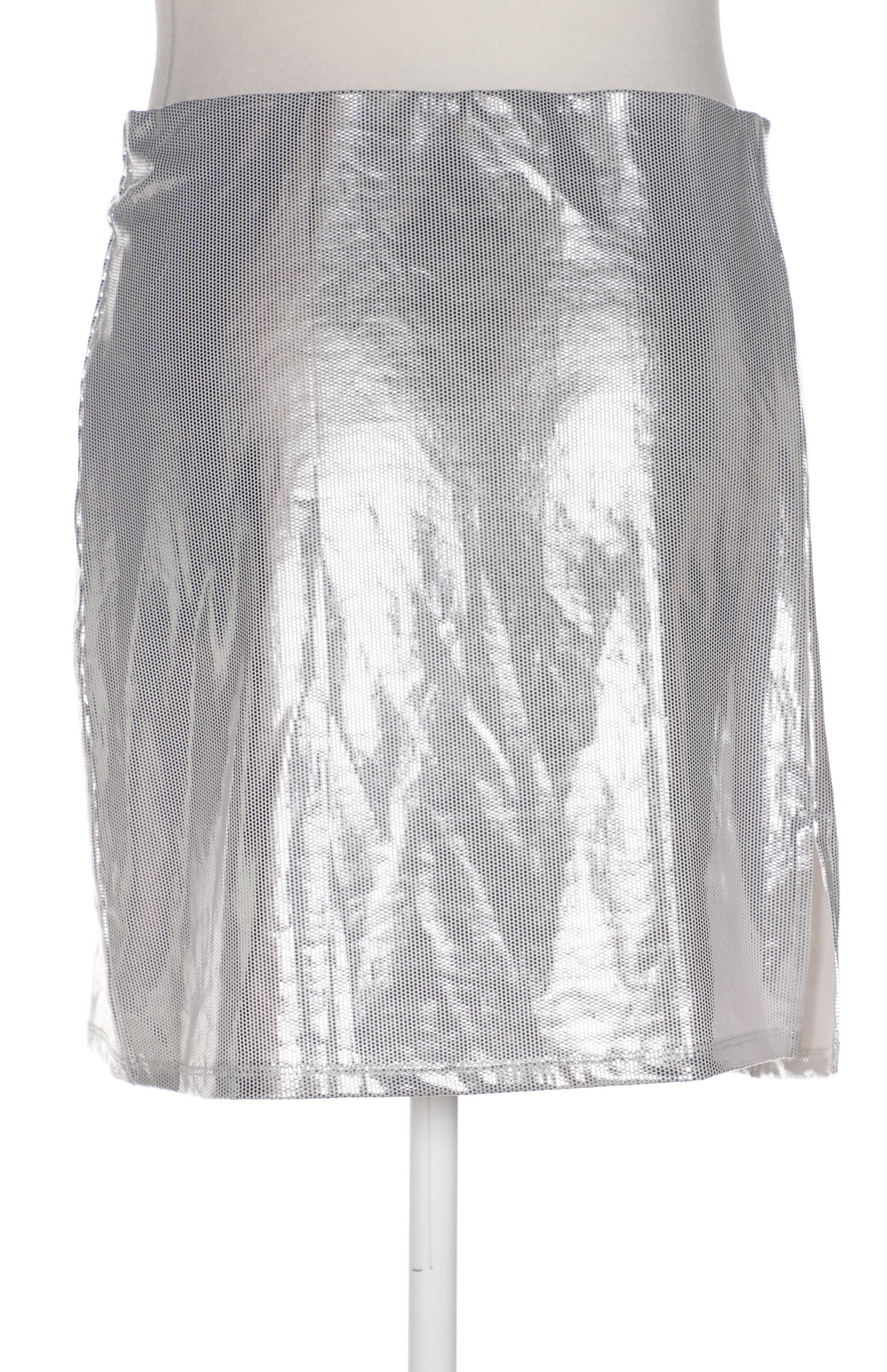 

Monki Damen Rock, silber, Gr. 42