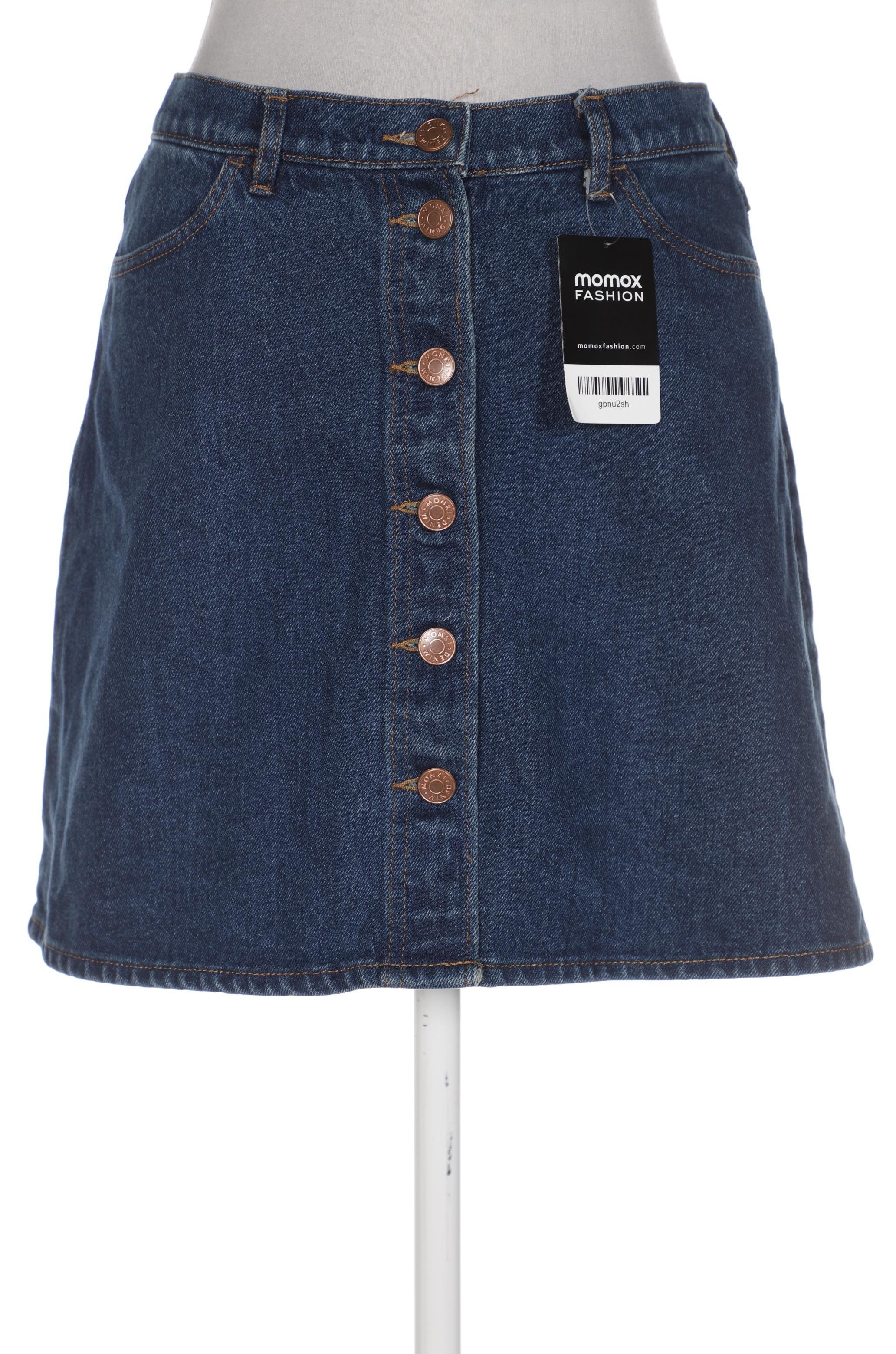 

Monki Damen Rock, blau, Gr. 38