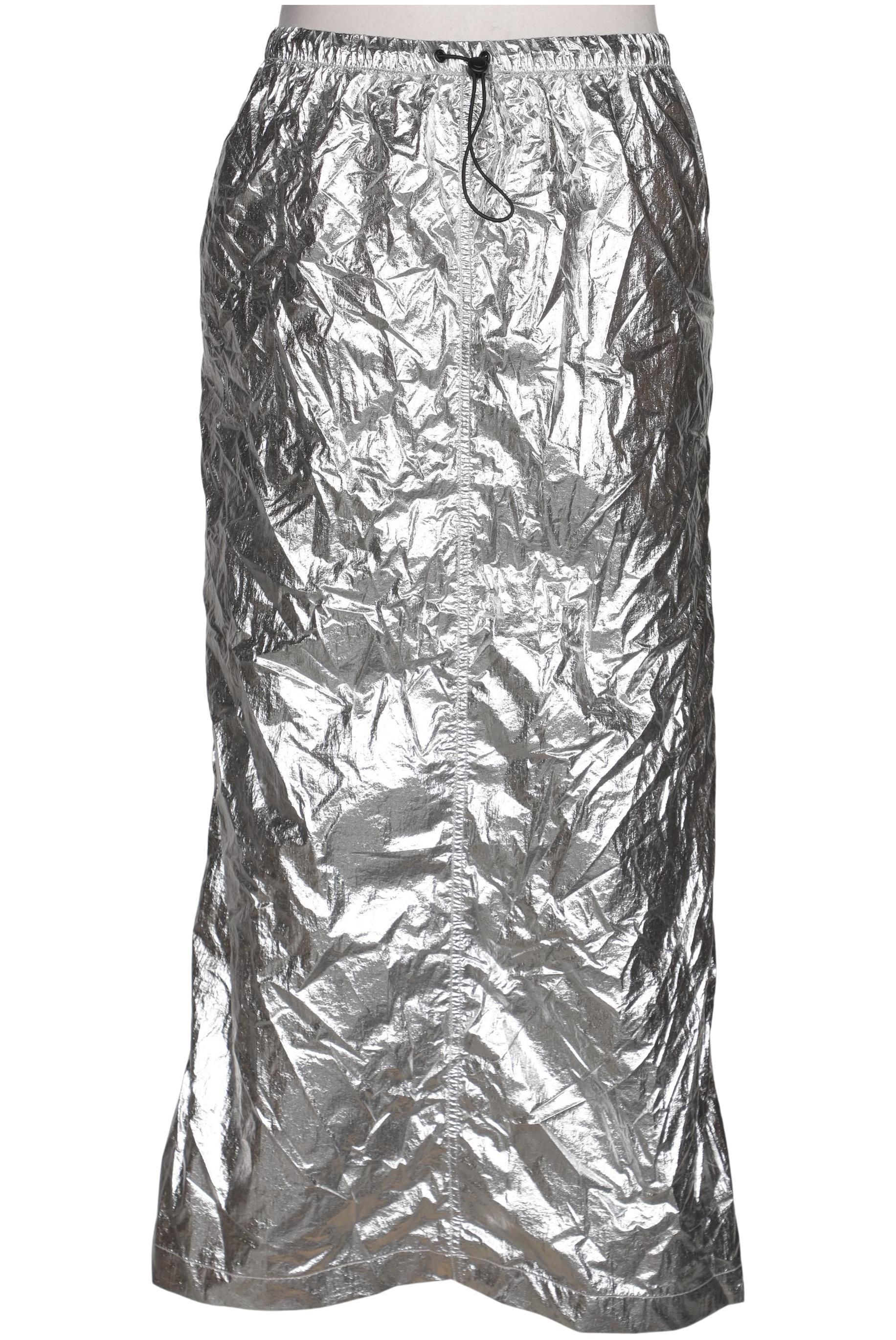 

Monki Damen Rock, silber, Gr. 44