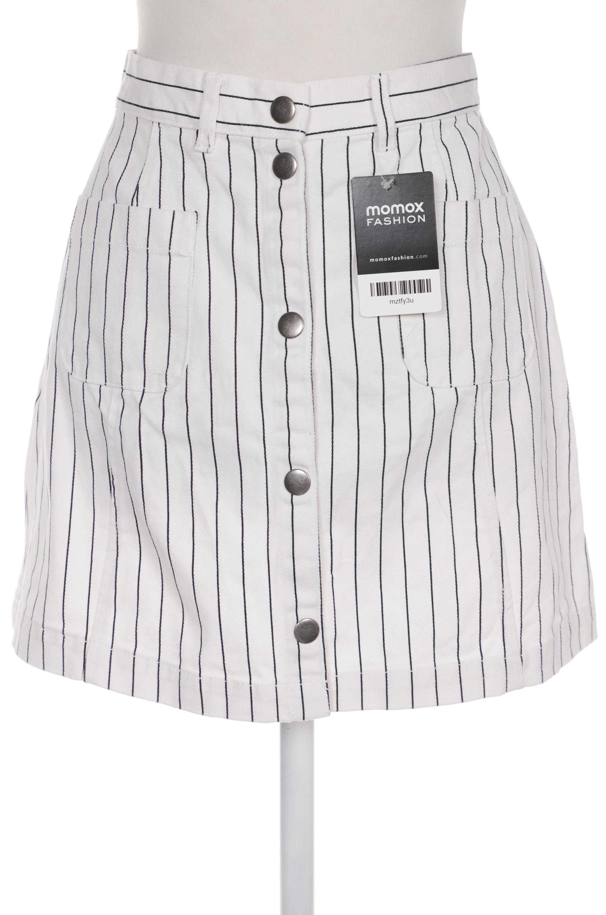 

Monki Damen Rock, weiß, Gr. 36