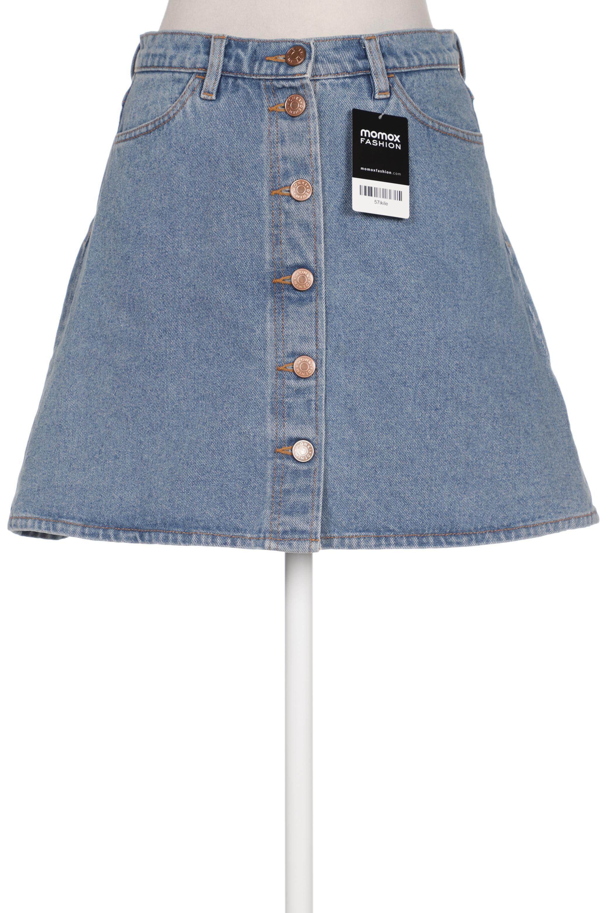 

Monki Damen Rock, blau, Gr. 38