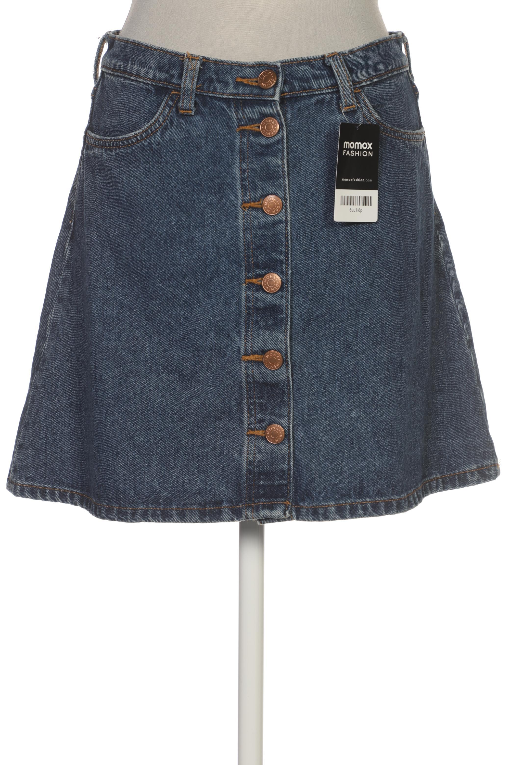 

Monki Damen Rock, blau, Gr. 38