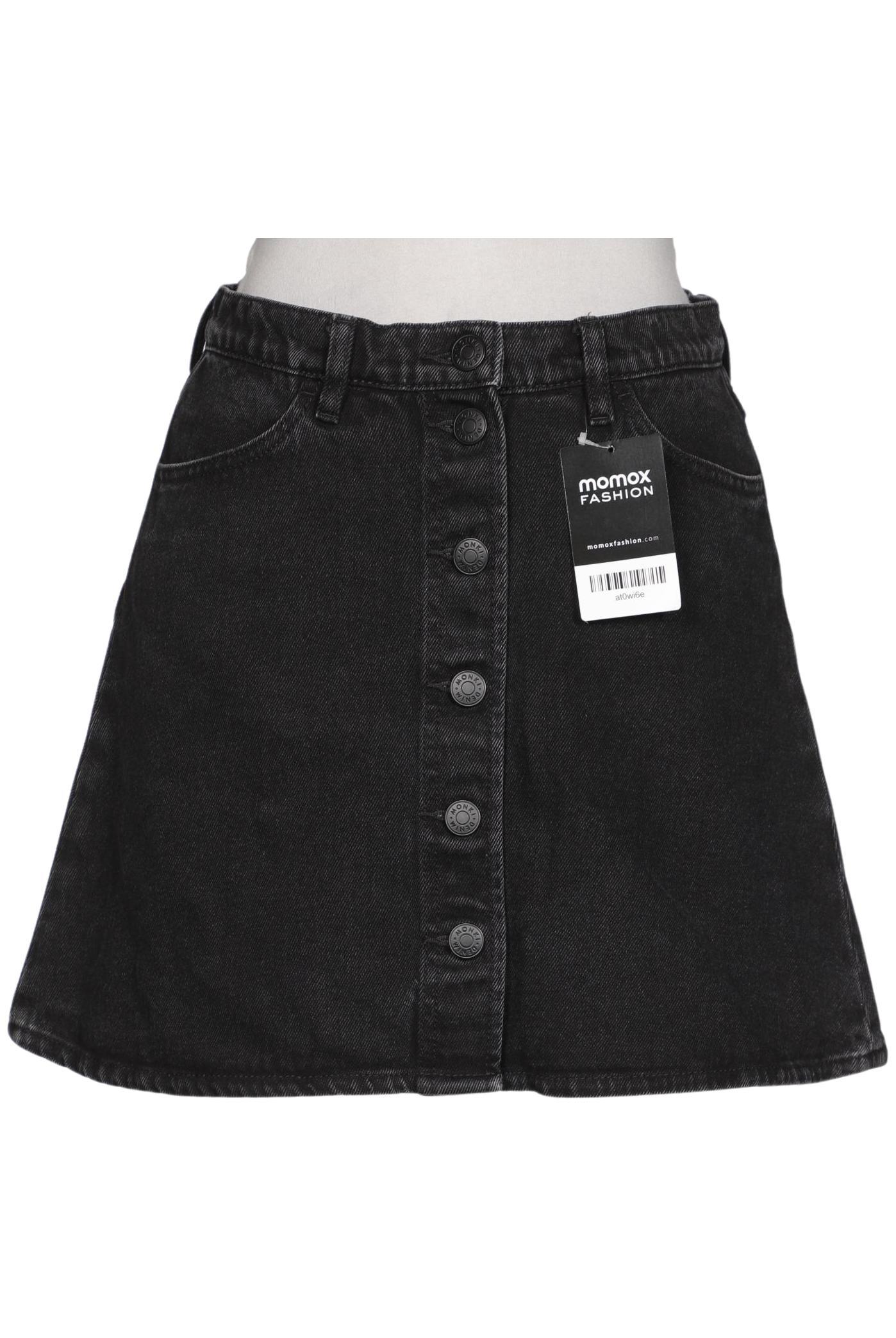 

Monki Damen Rock, schwarz, Gr. 36