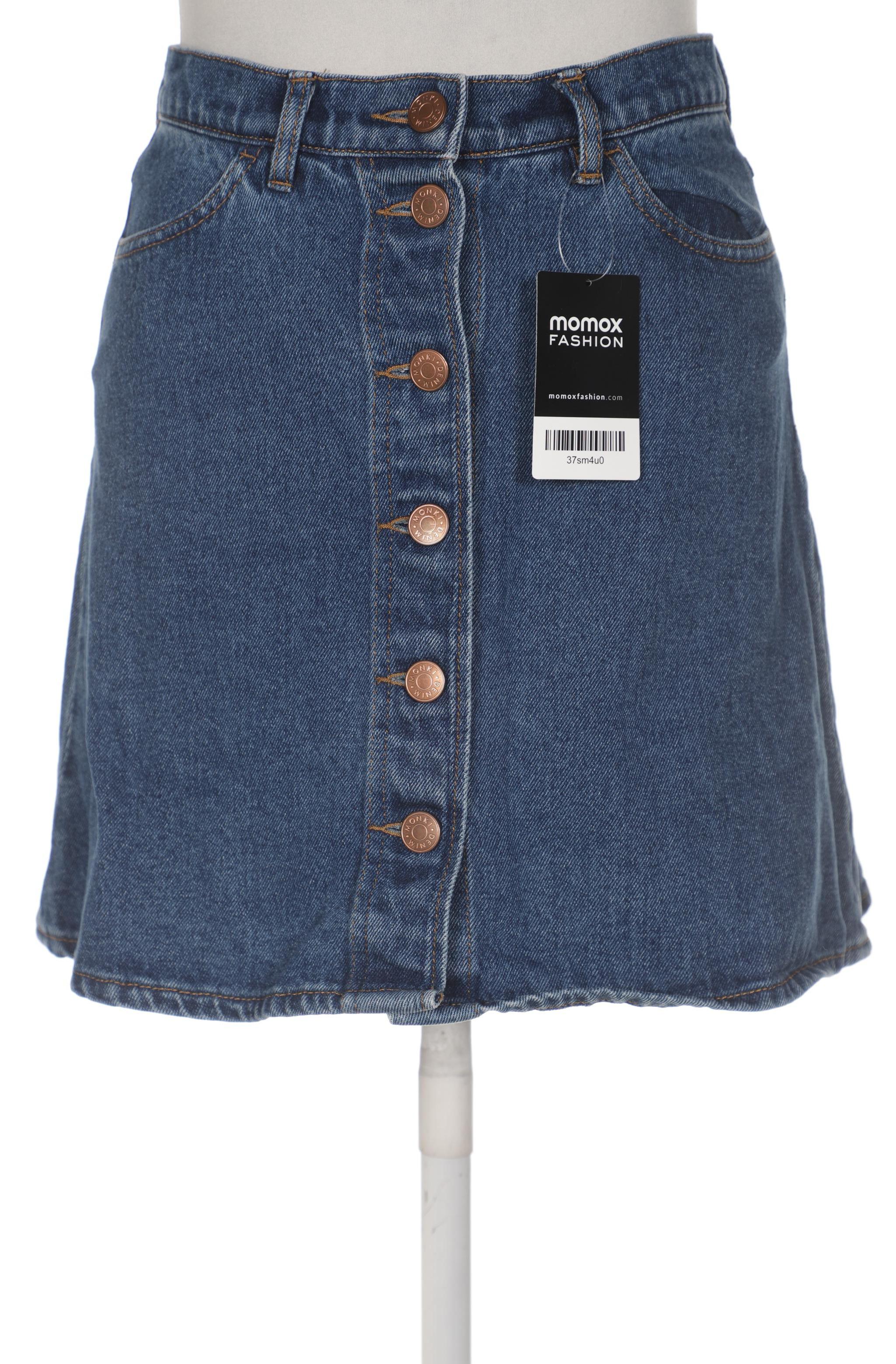 

Monki Damen Rock, blau, Gr. 36