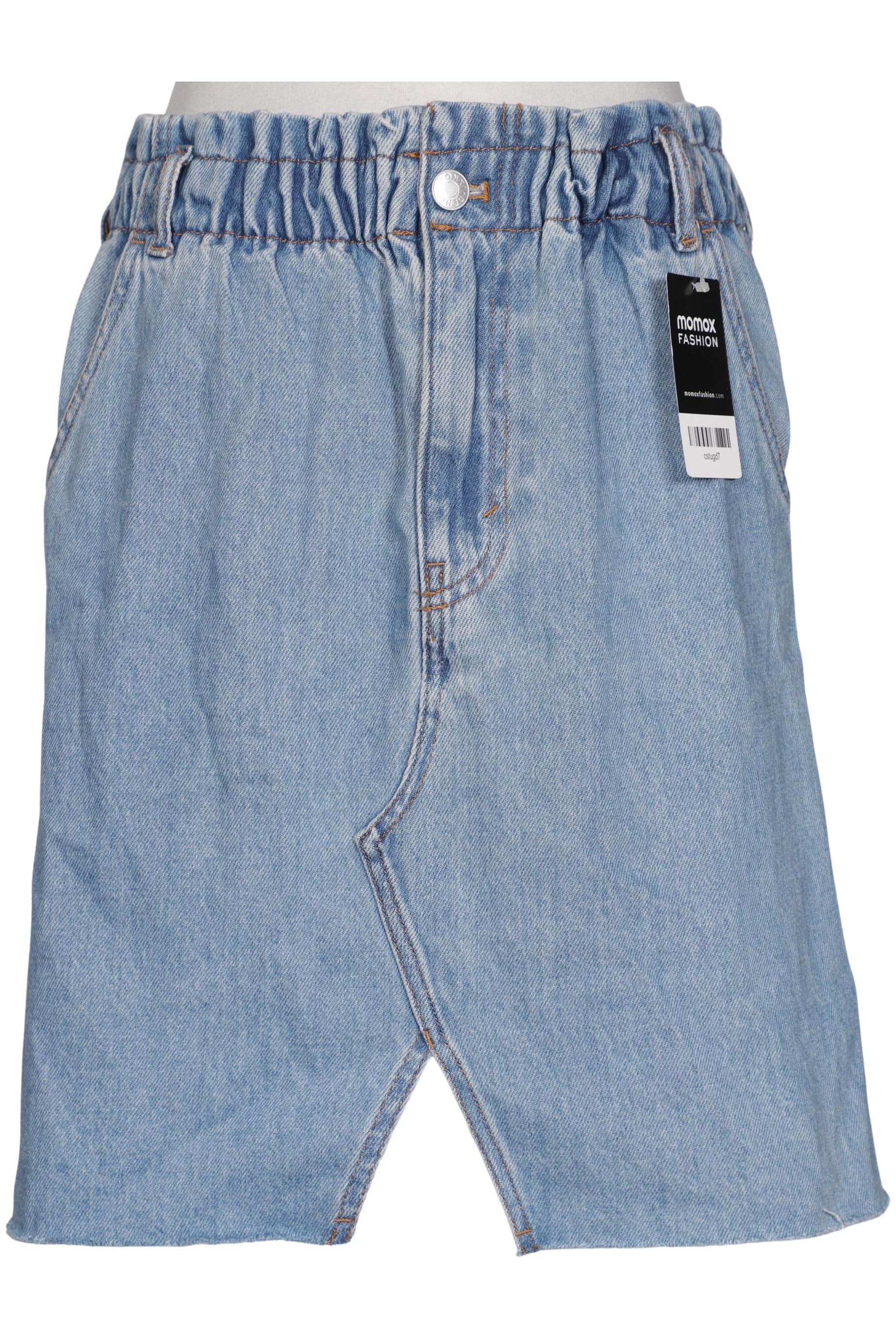 

Monki Damen Rock, blau, Gr. 34