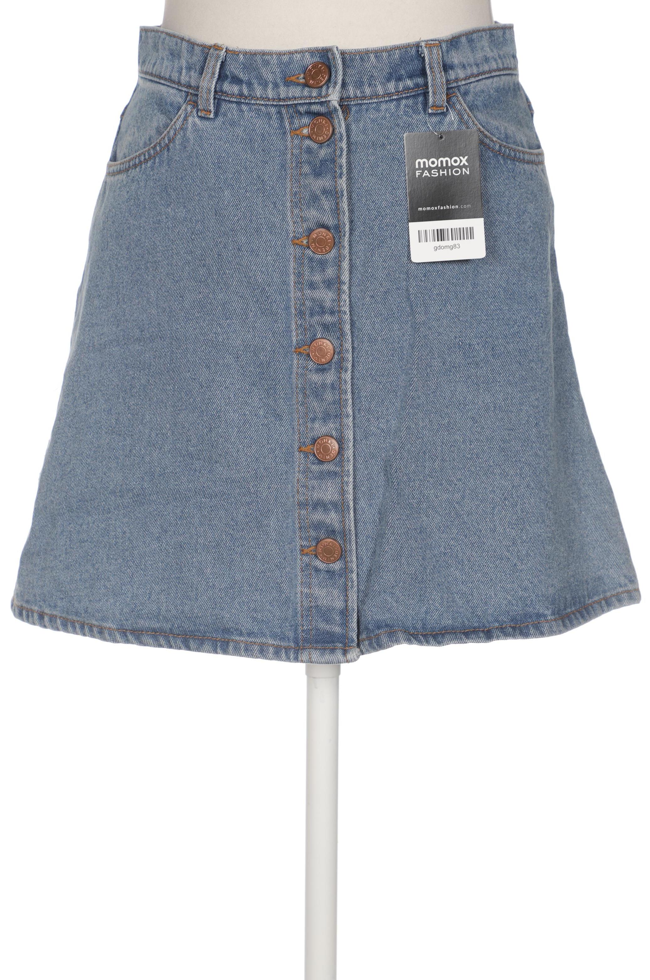 

Monki Damen Rock, blau, Gr. 38