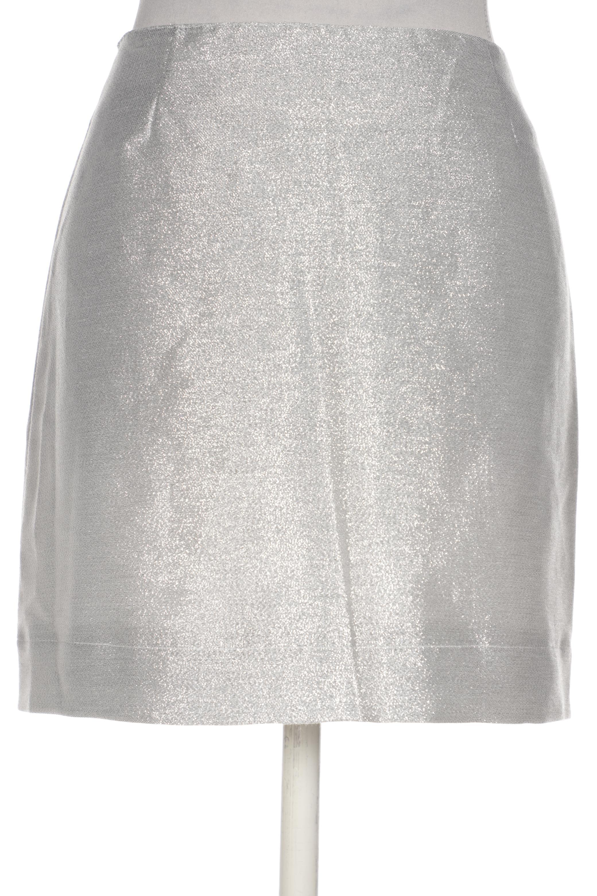 

Monki Damen Rock, silber, Gr. 36