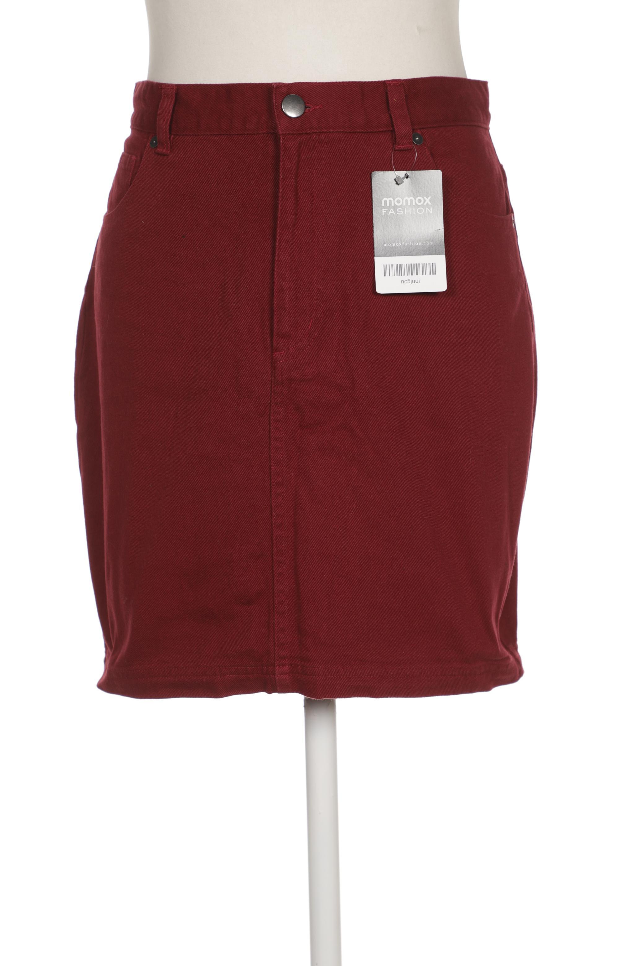 

Monki Damen Rock, bordeaux, Gr. 40