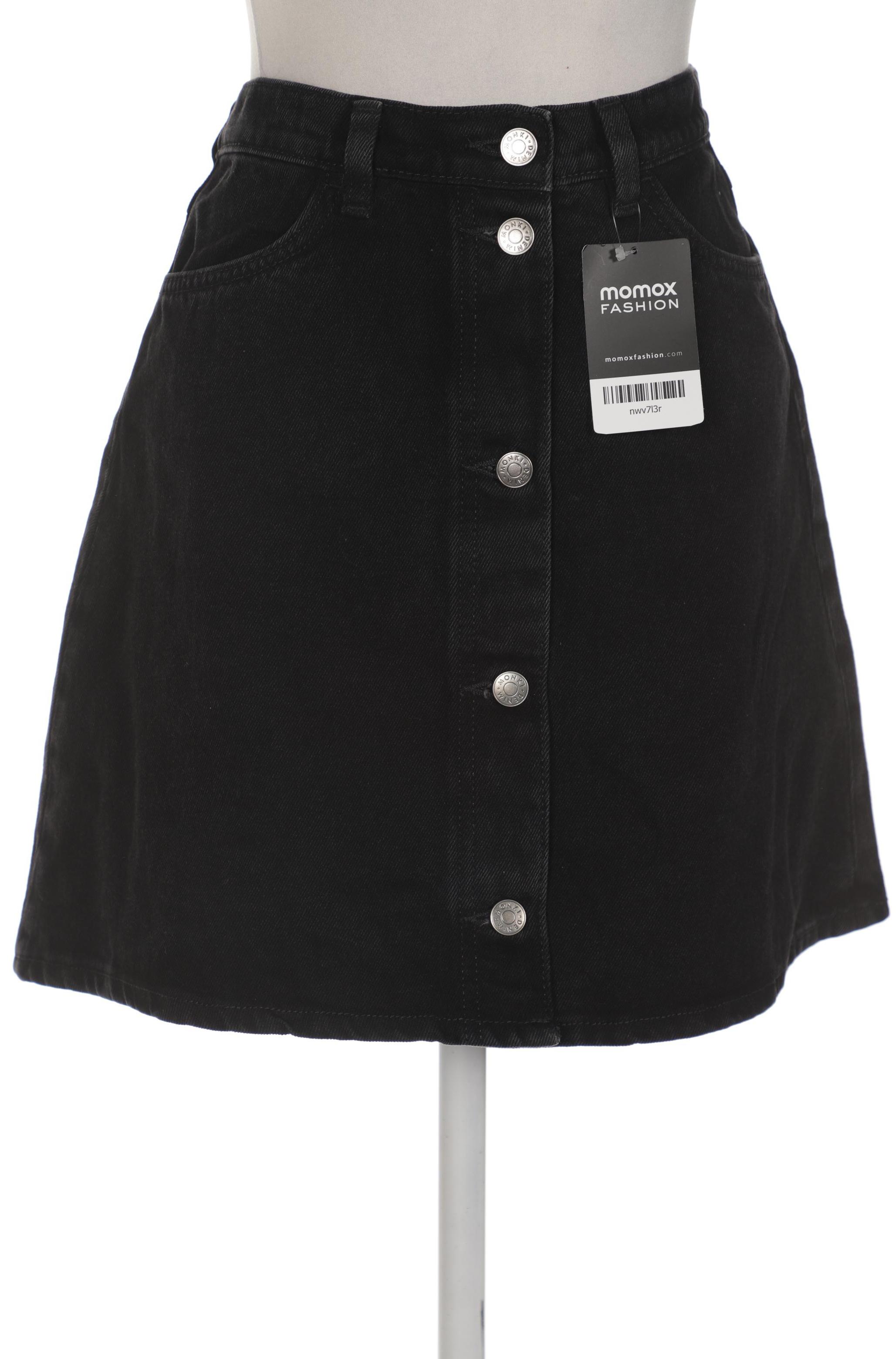 

Monki Damen Rock, schwarz, Gr. 38