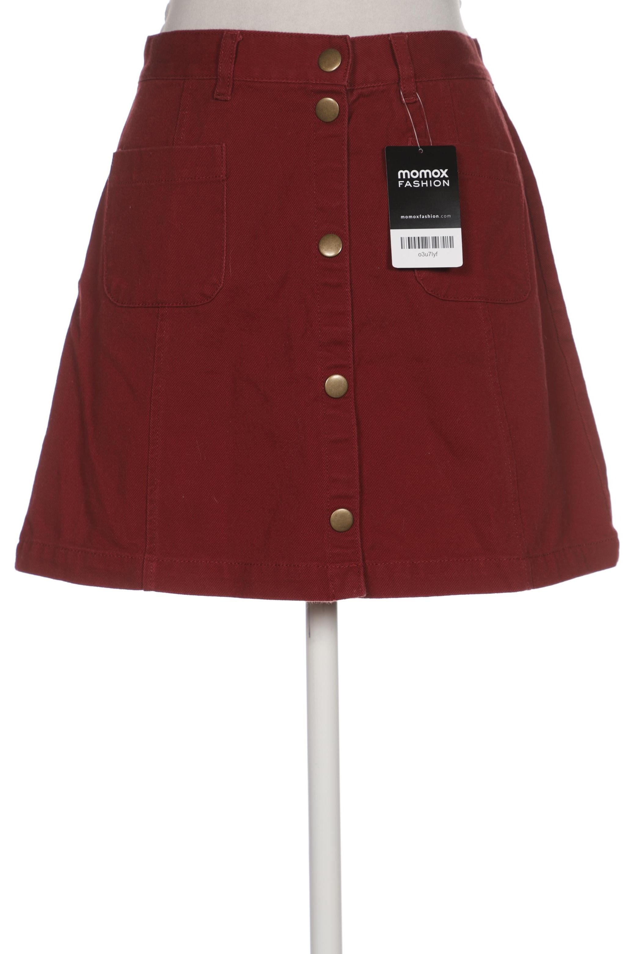 

Monki Damen Rock, bordeaux, Gr. 36