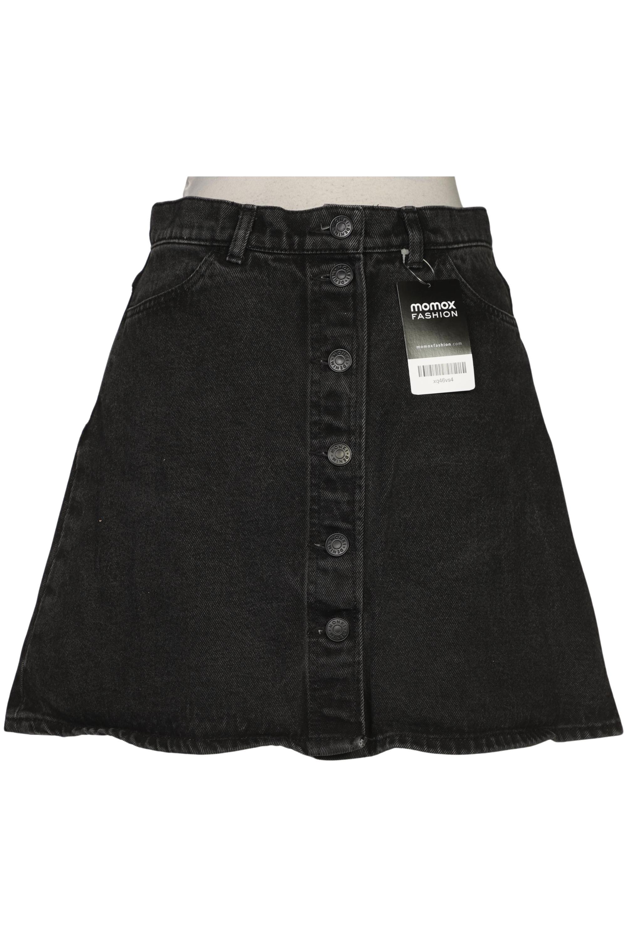 

Monki Damen Rock, schwarz, Gr. 38