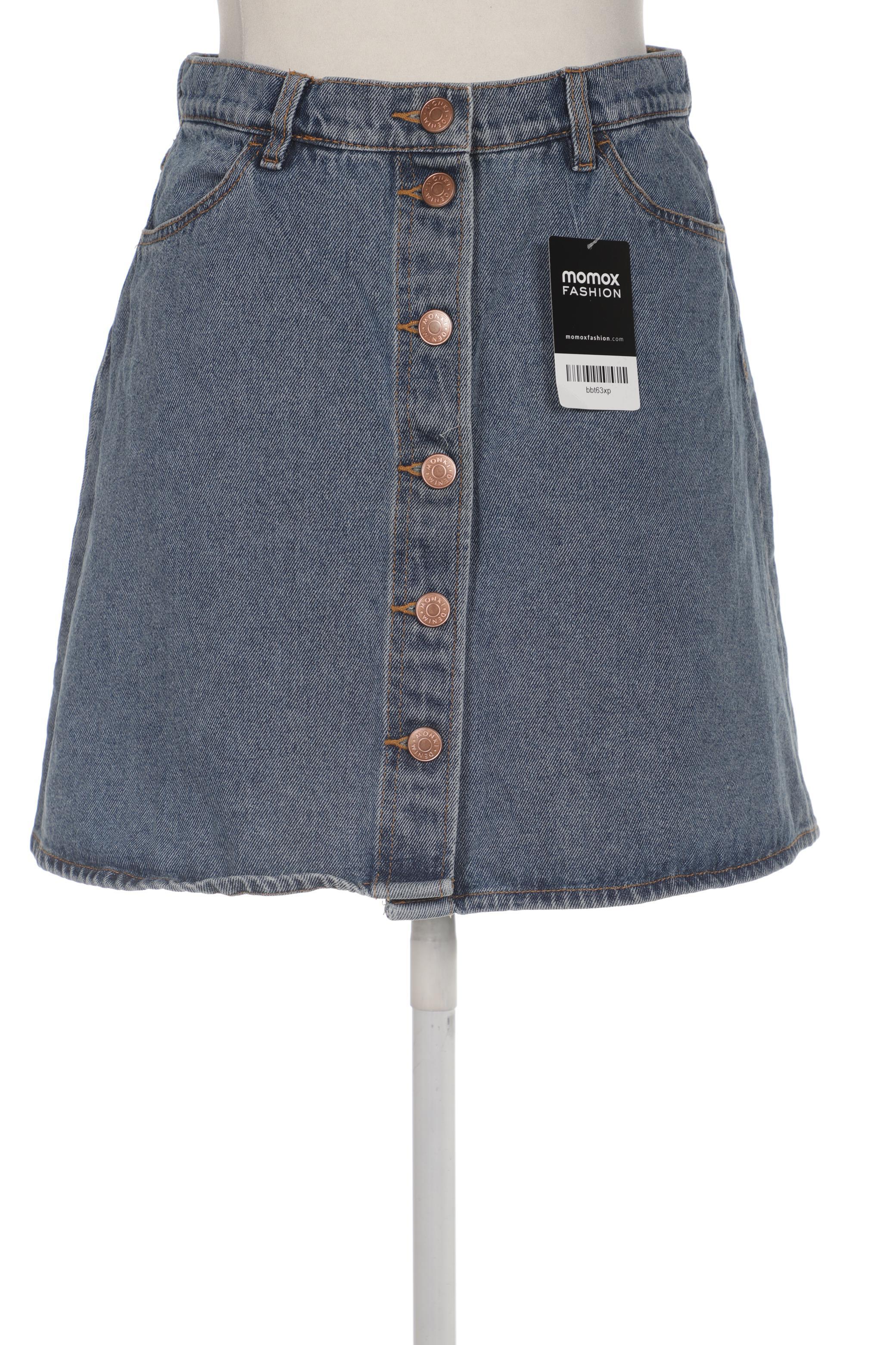 

MONKI Damen Rock, blau