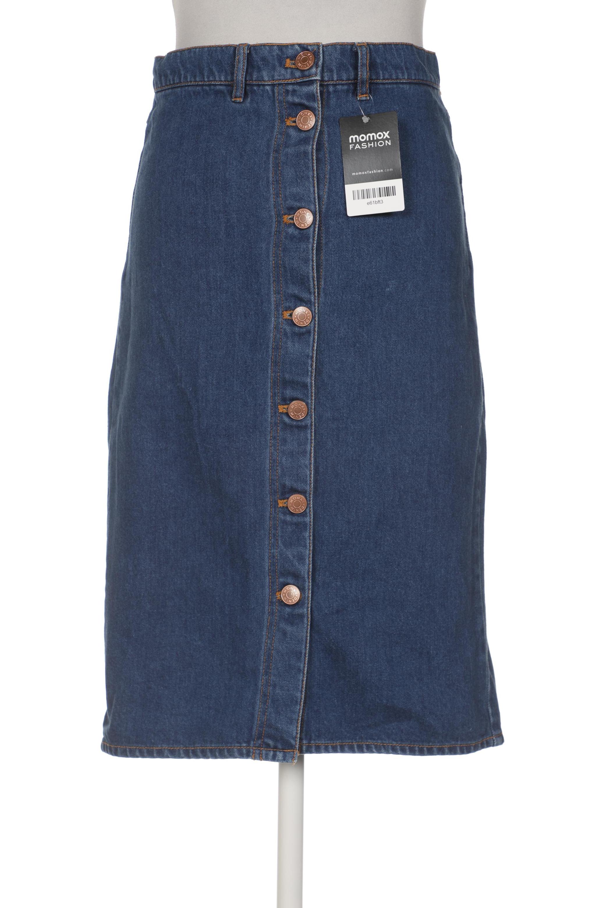 

Monki Damen Rock, blau, Gr. 38