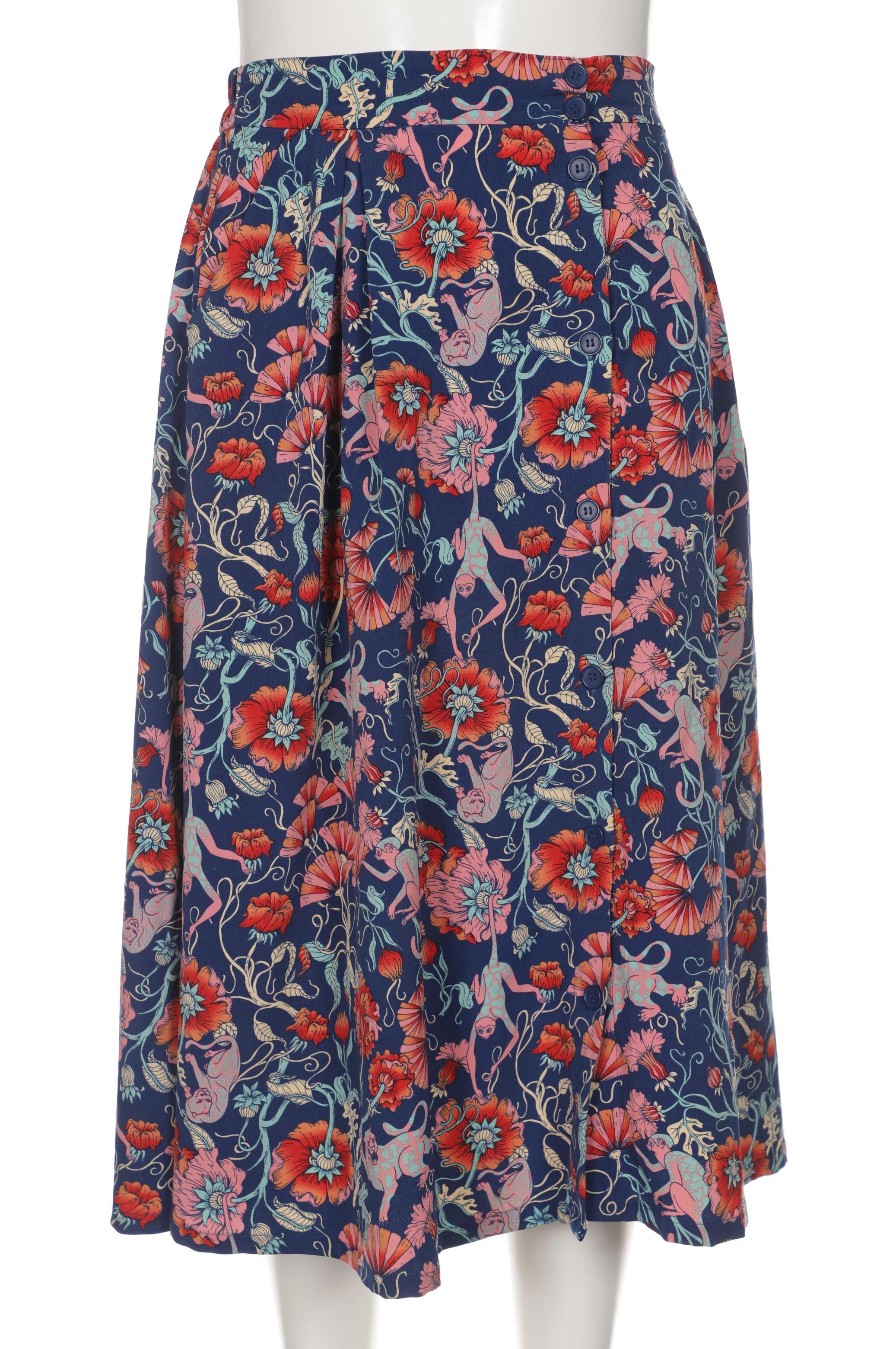 

MONKI Damen Rock, blau