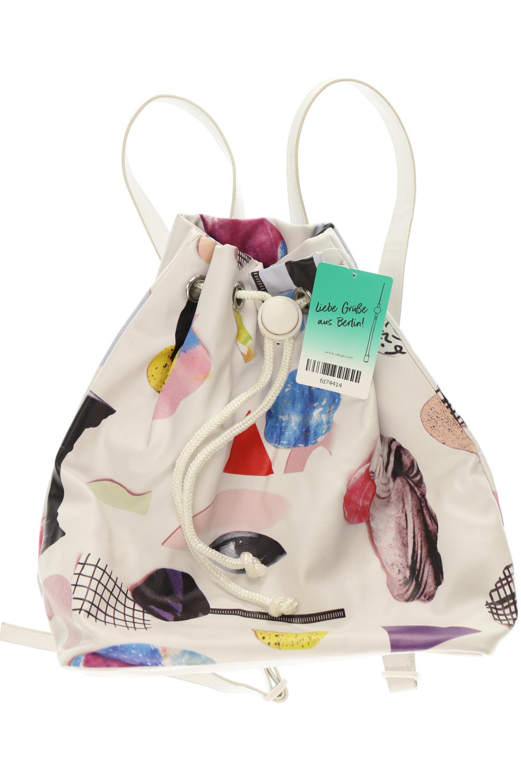 

Monki Damen Rucksack, weiß, Gr.