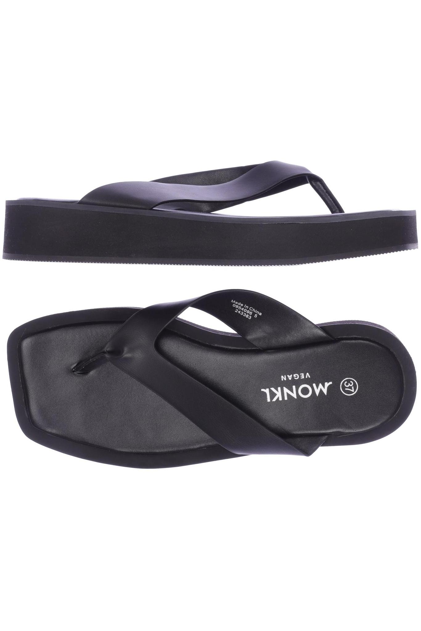 

Monki Damen Sandale, schwarz, Gr. 37
