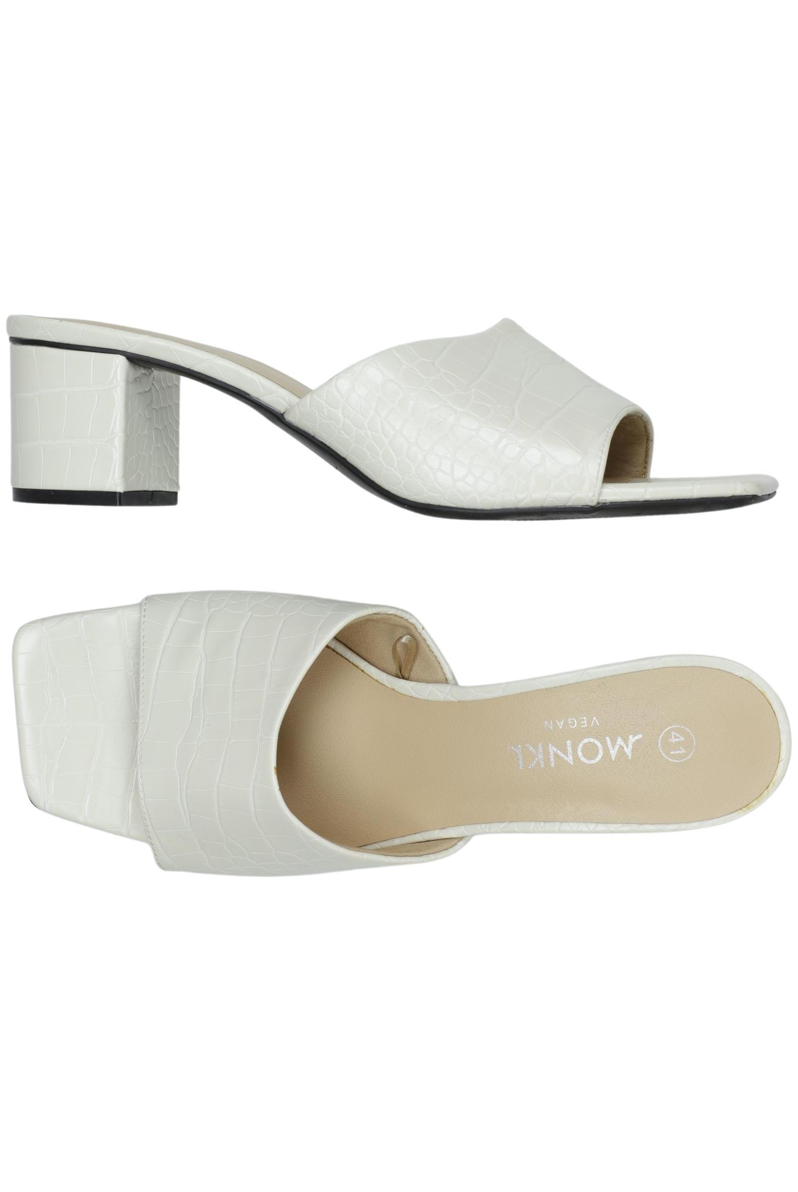 

Monki Damen Sandale, weiß, Gr. 41