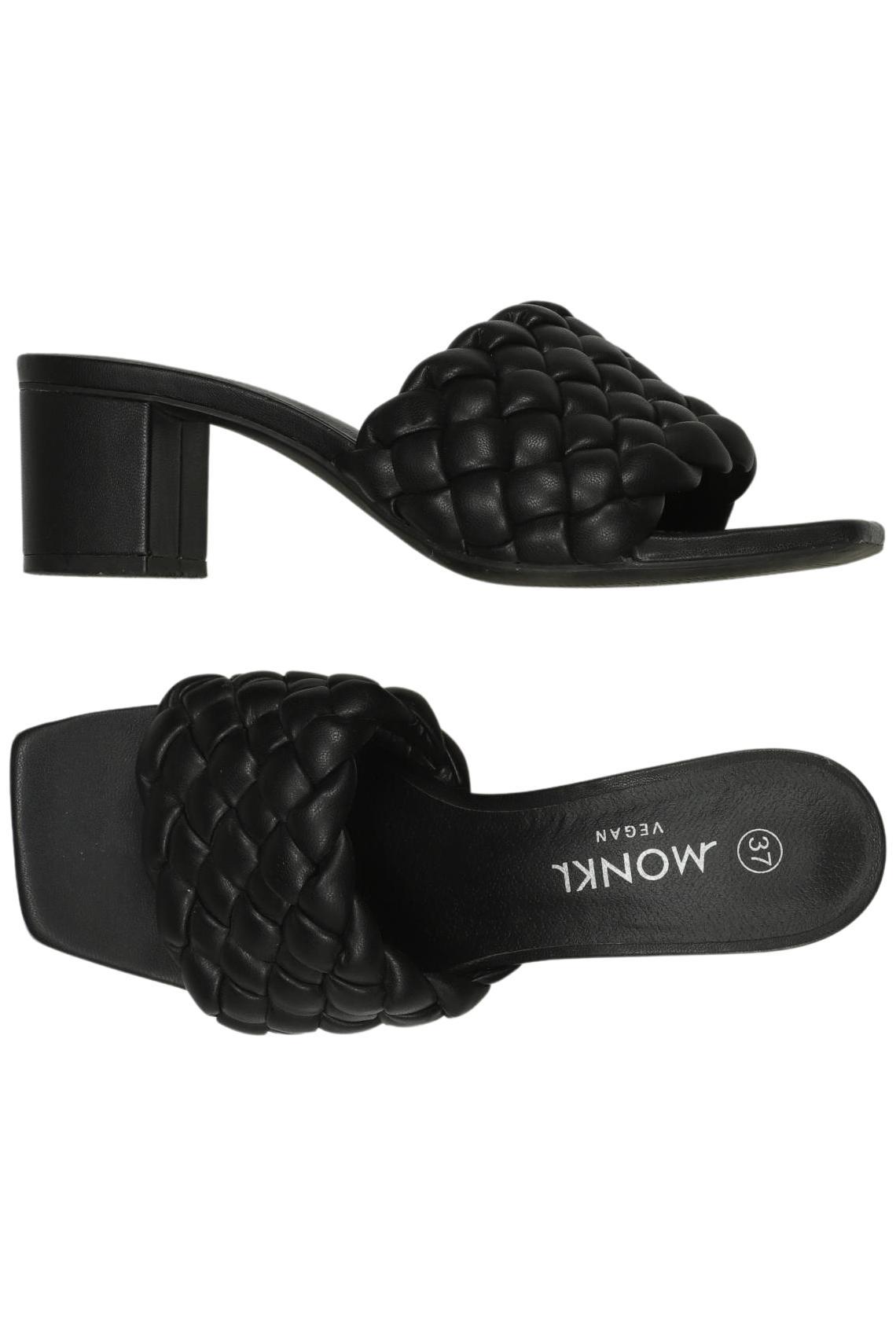 

Monki Damen Sandale, schwarz, Gr. 37
