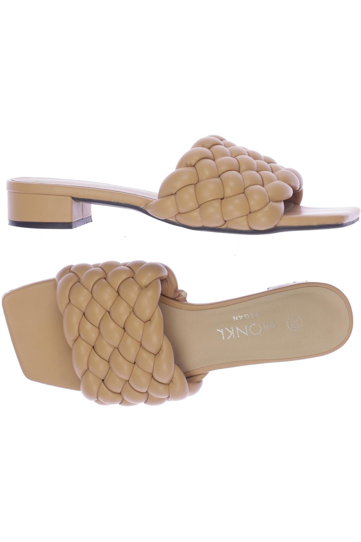 

Monki Damen Sandale, beige, Gr. 39