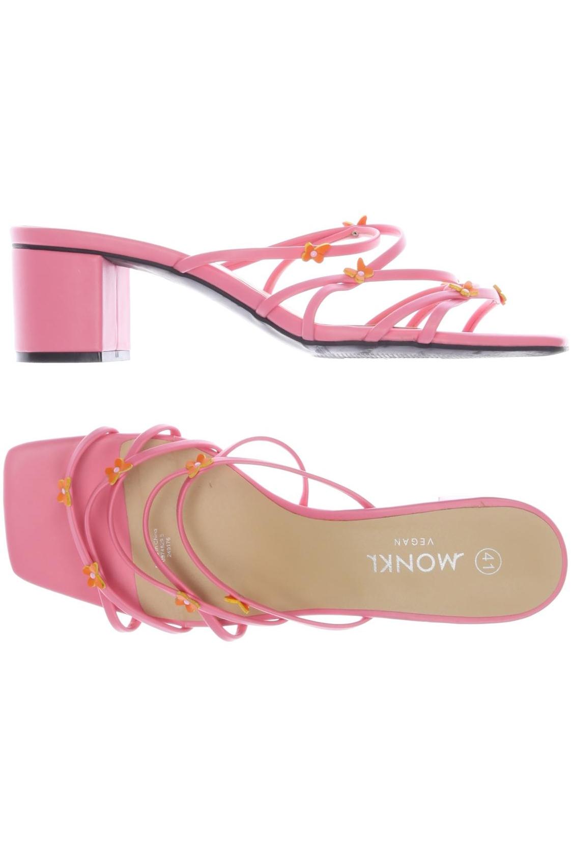 

Monki Damen Sandale, pink, Gr. 41