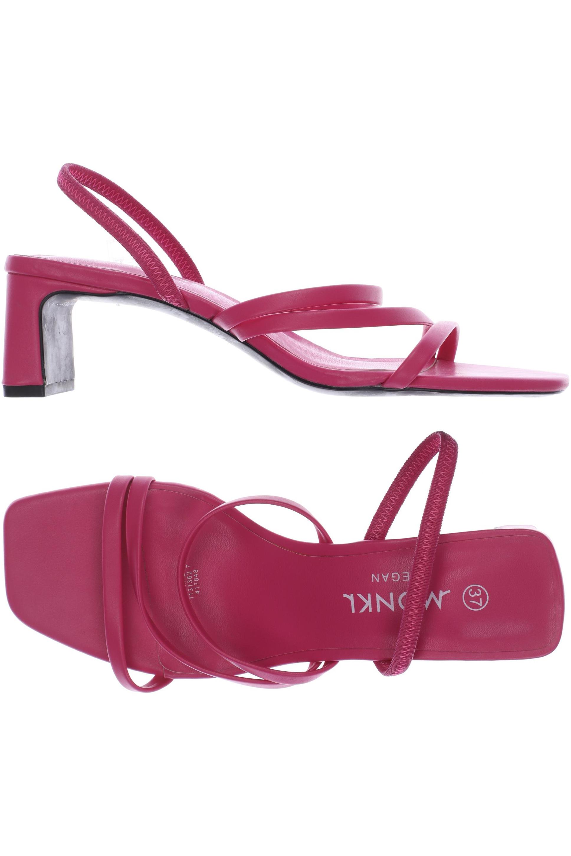 

Monki Damen Sandale, pink, Gr. 37