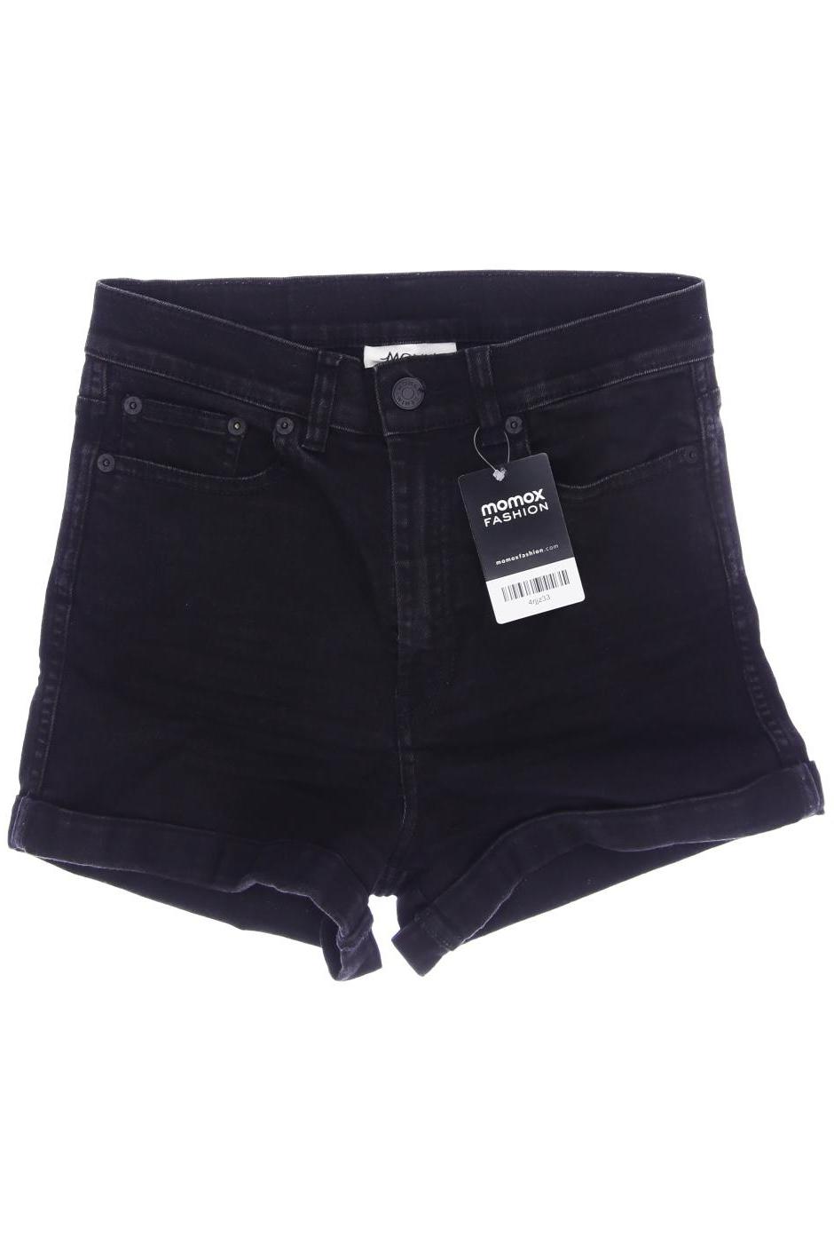 

Monki Damen Shorts, schwarz, Gr. 26