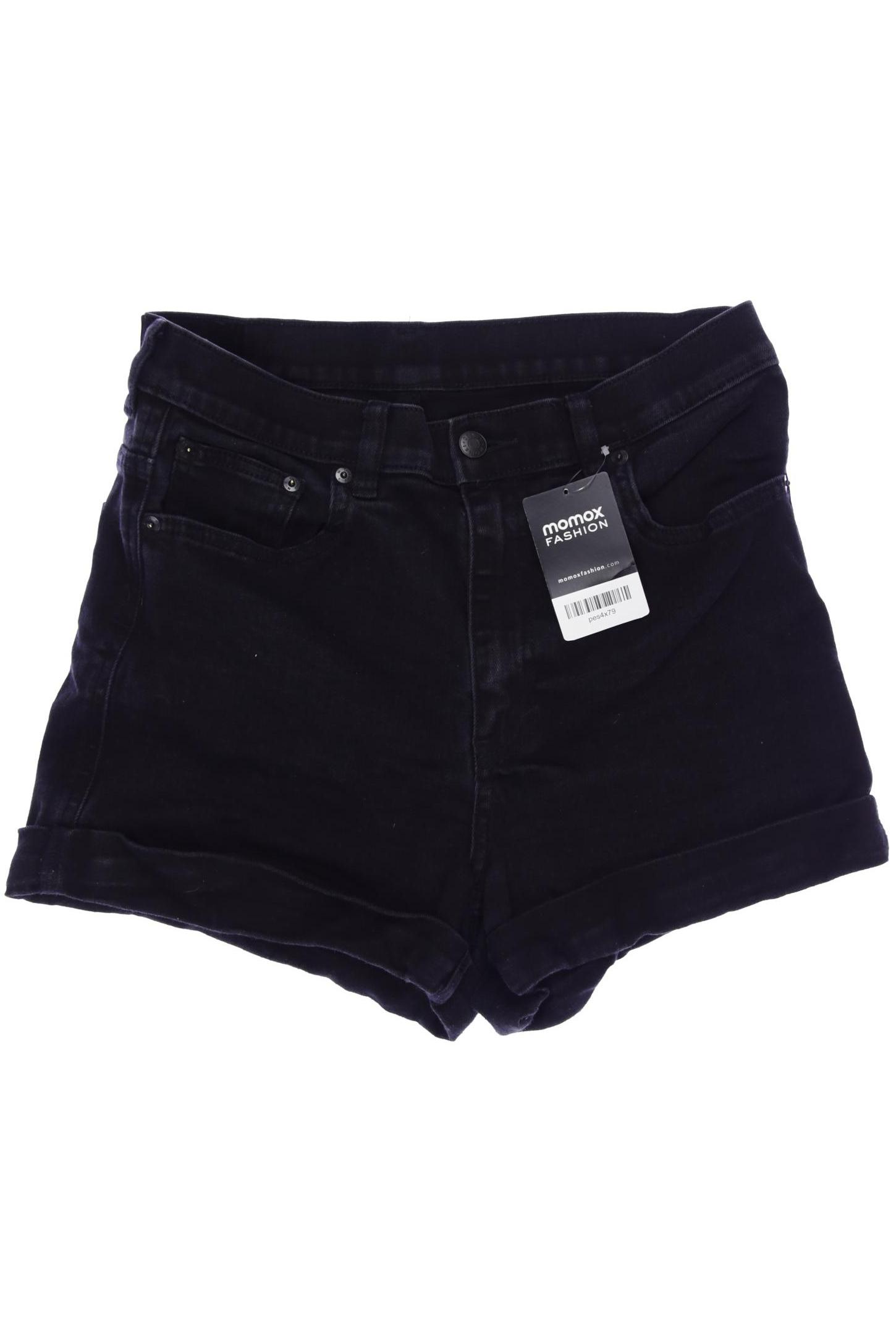 

Monki Damen Shorts, schwarz, Gr. 30