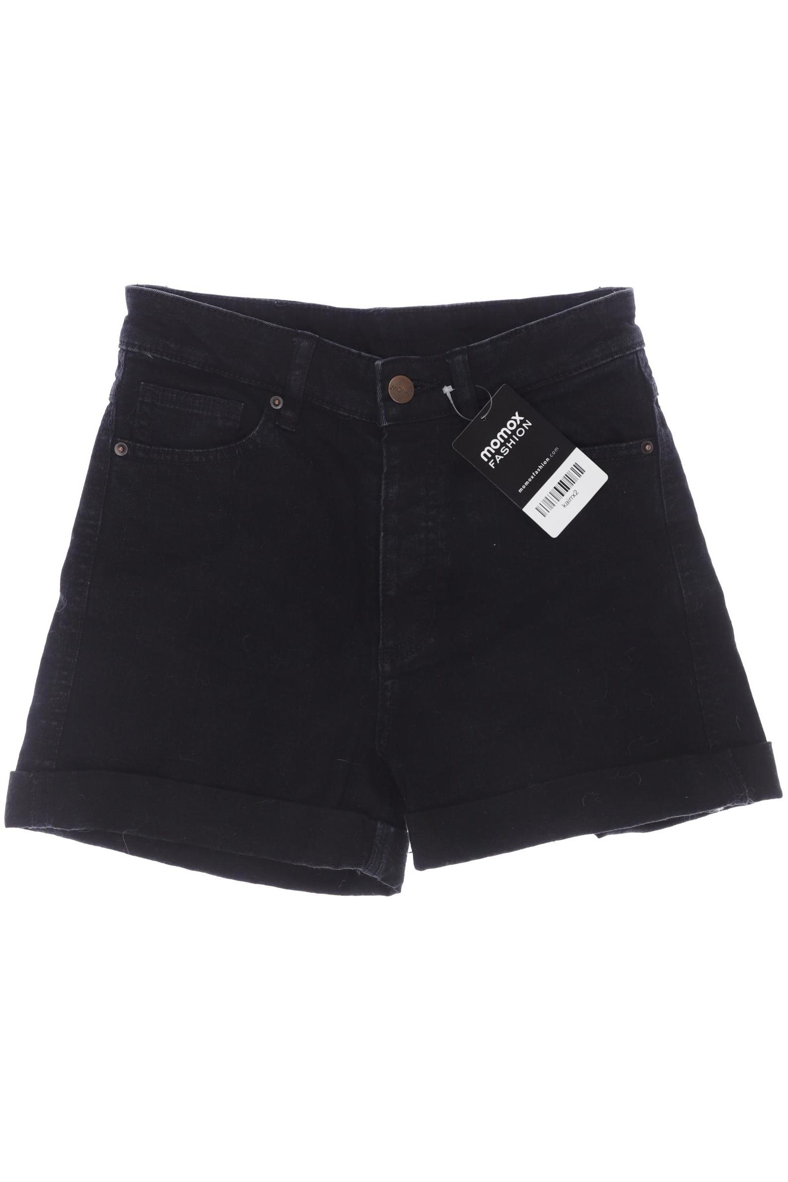 

Monki Damen Shorts, schwarz, Gr. 34