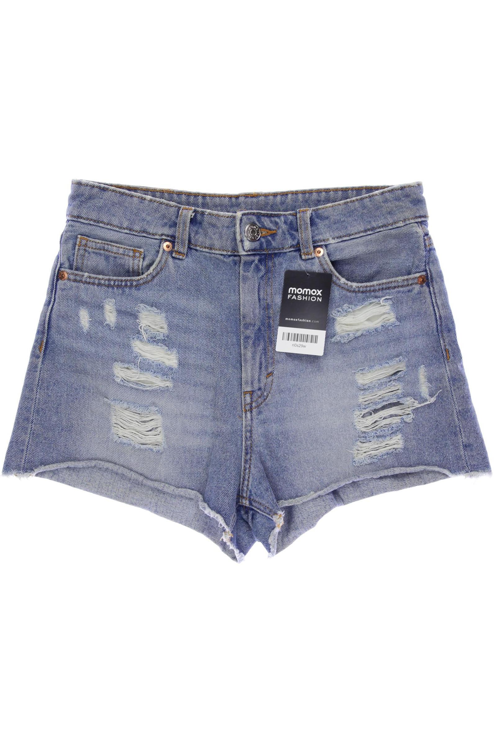 

Monki Damen Shorts, blau, Gr. 26