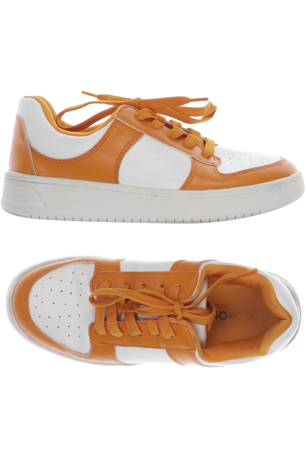

Monki Damen Sneakers, orange, Gr. 36