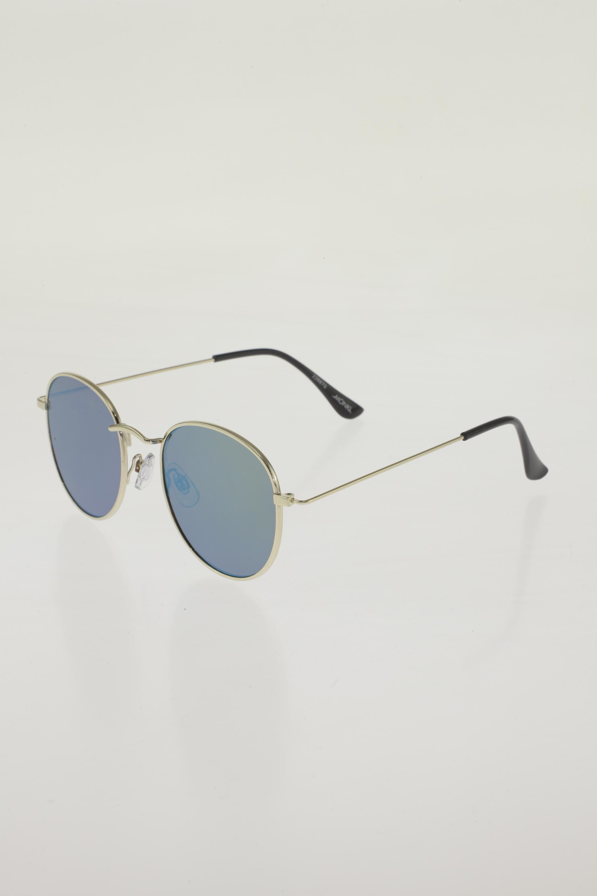 

Monki Damen Sonnenbrille, gold, Gr.