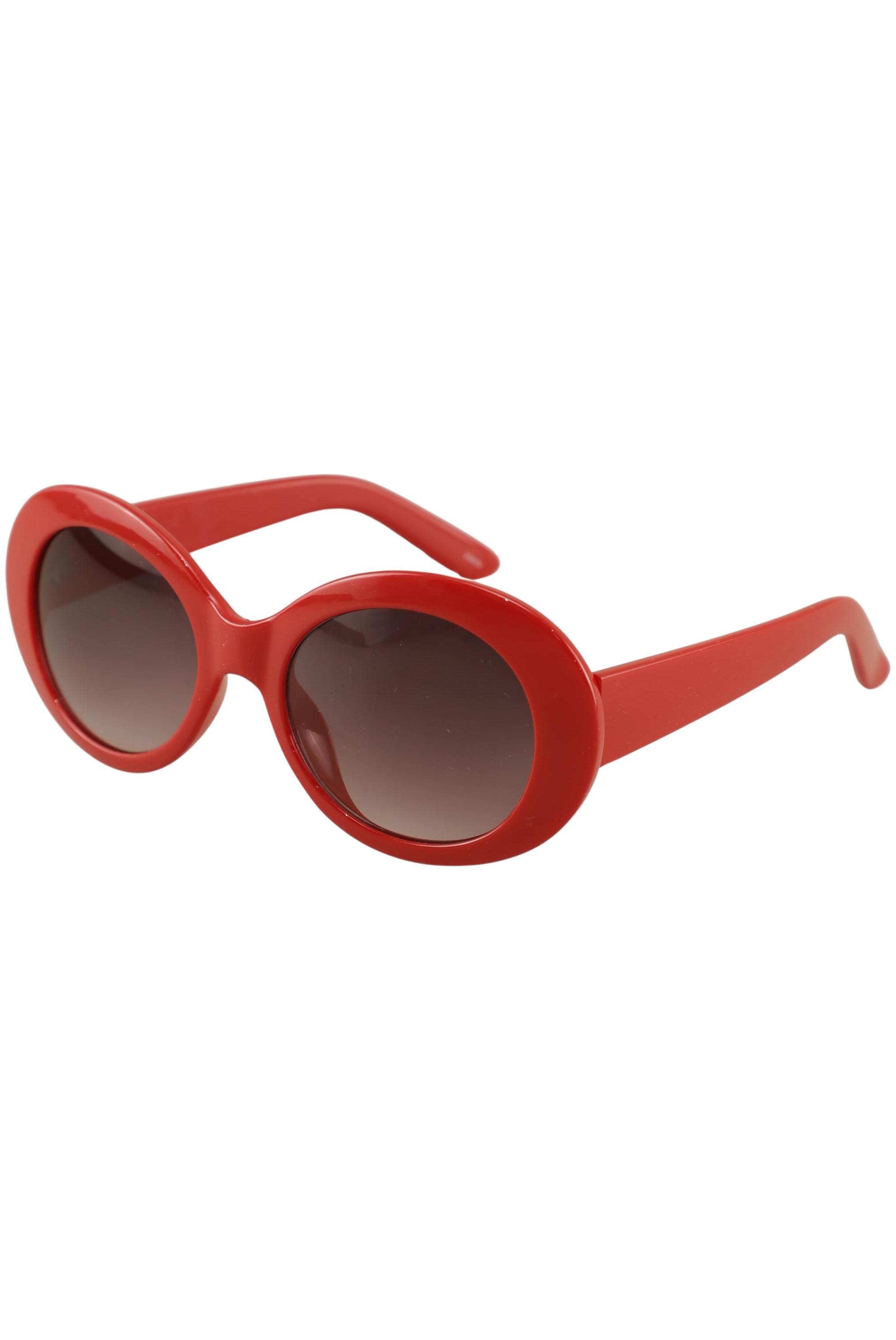 

Monki Damen Sonnenbrille, rot, Gr.