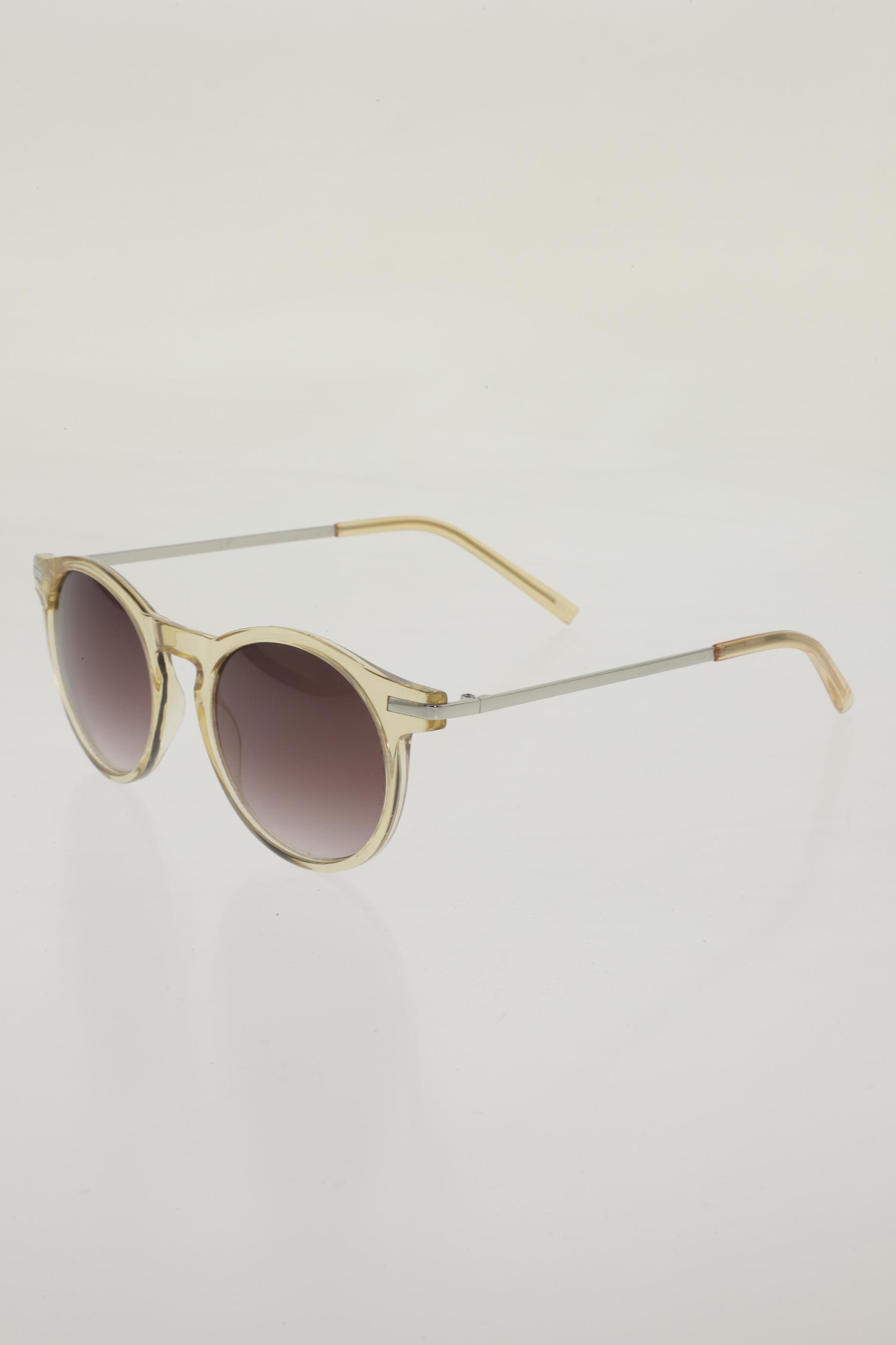 

Monki Damen Sonnenbrille, beige, Gr.