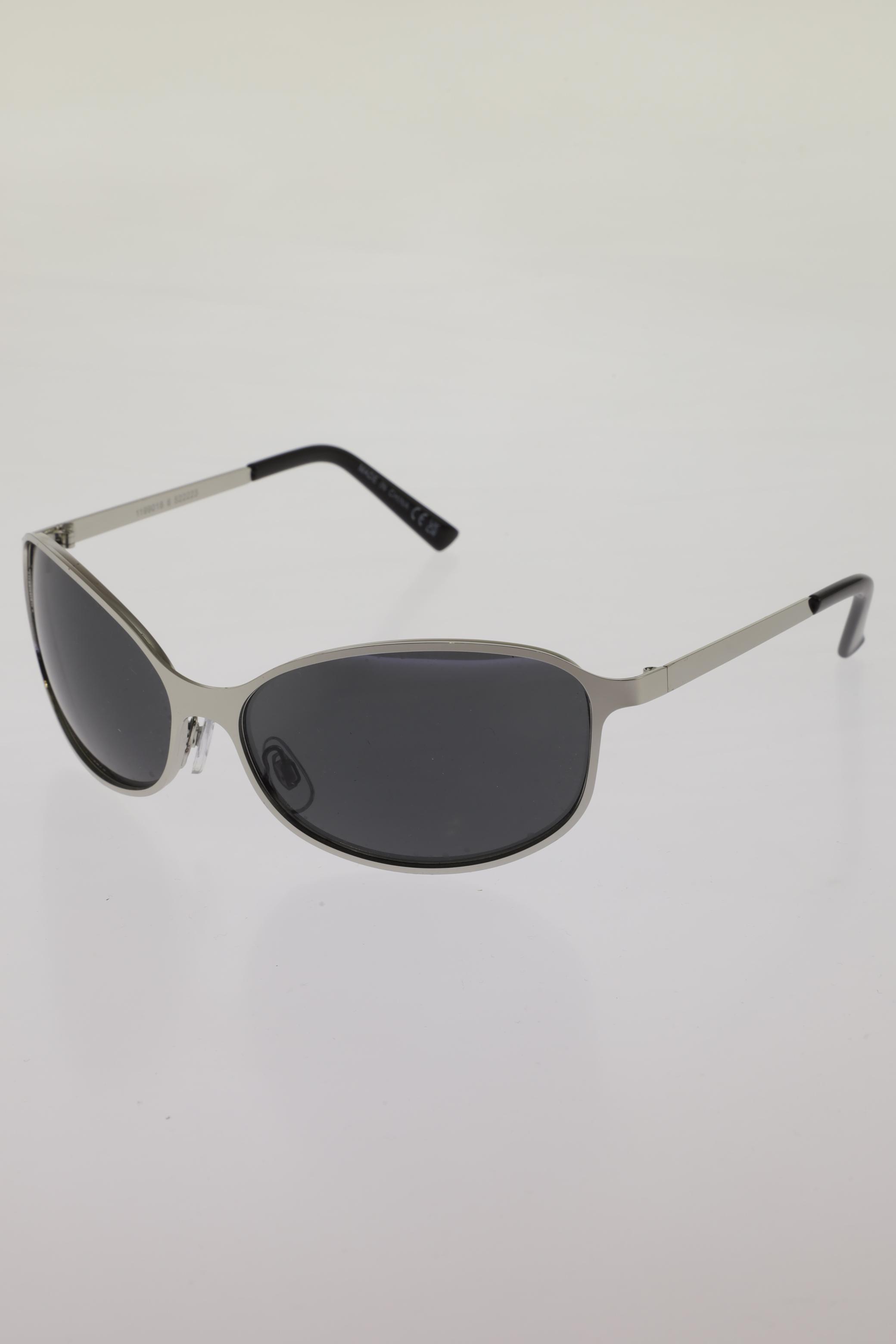 

Monki Damen Sonnenbrille, silber, Gr.